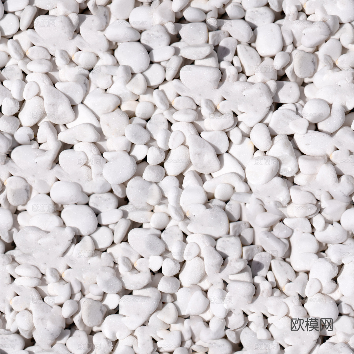 白色鹅卵石贴图4