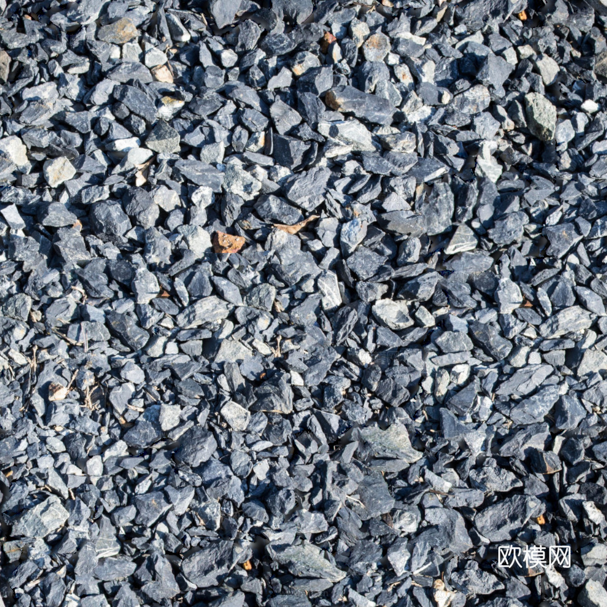 灰色碎石砾石54