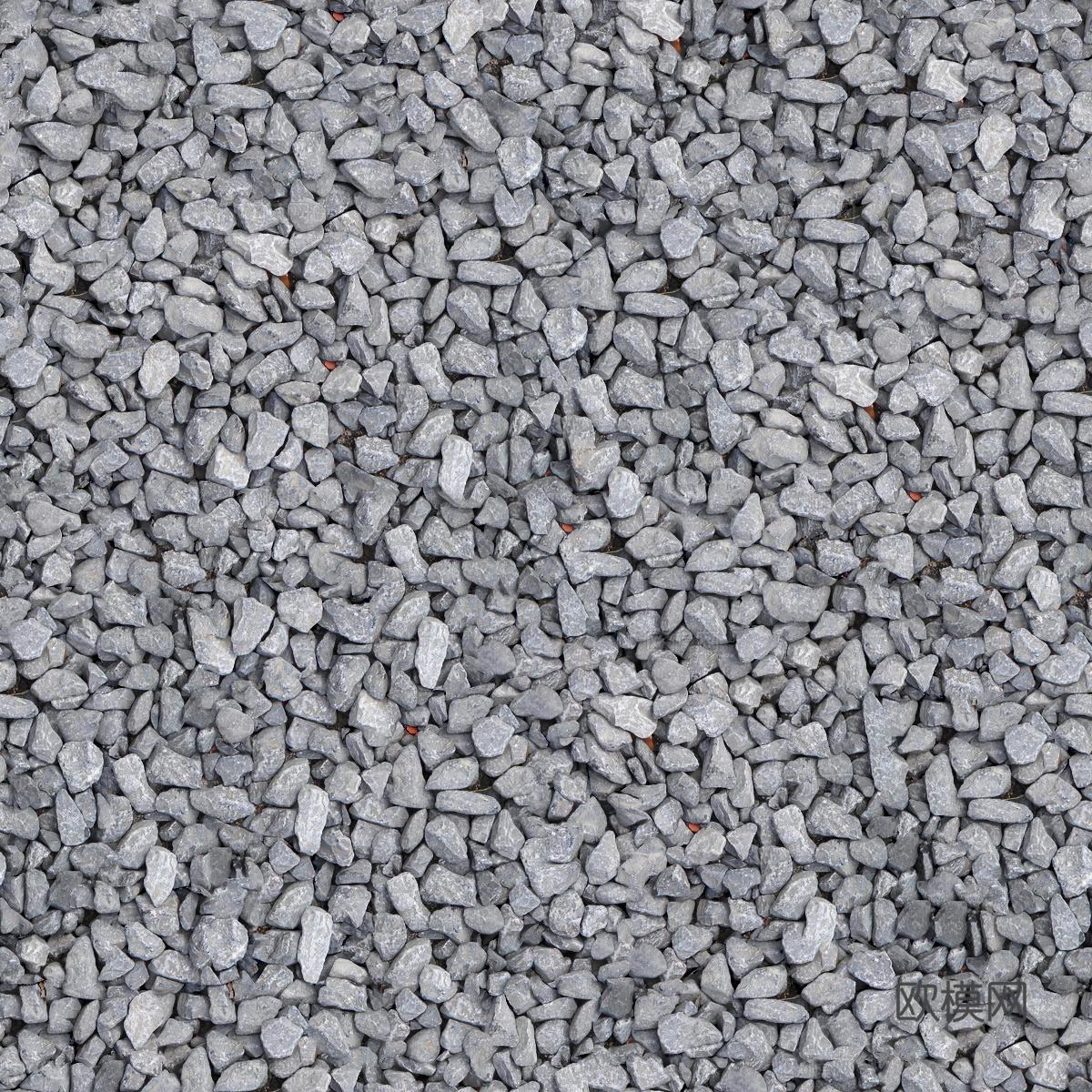 灰色碎石砾石1
