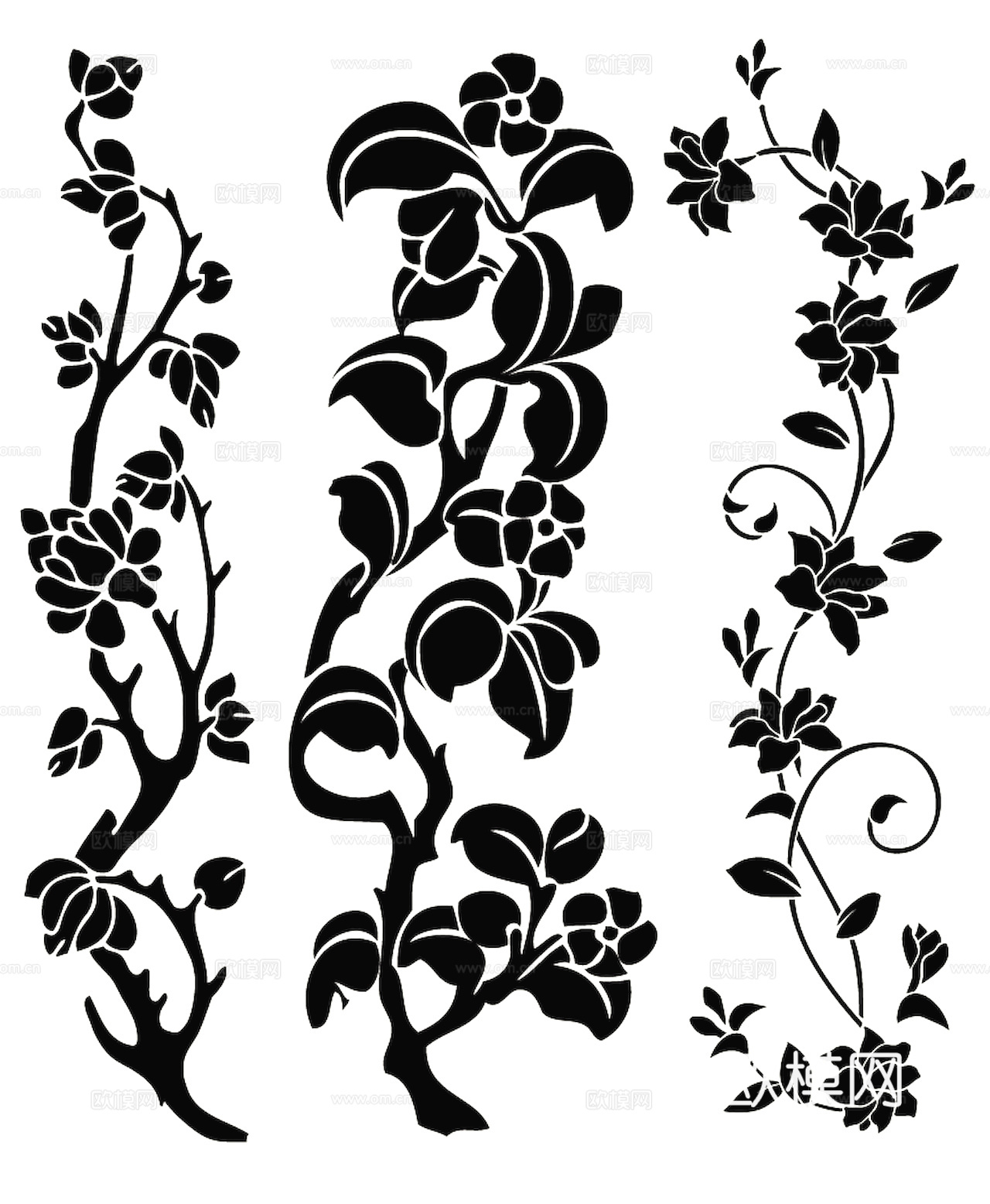 黑白遮罩通道黑白凹凸高光遮罩线条花纹纹理水泥做旧脏旧墙面下载