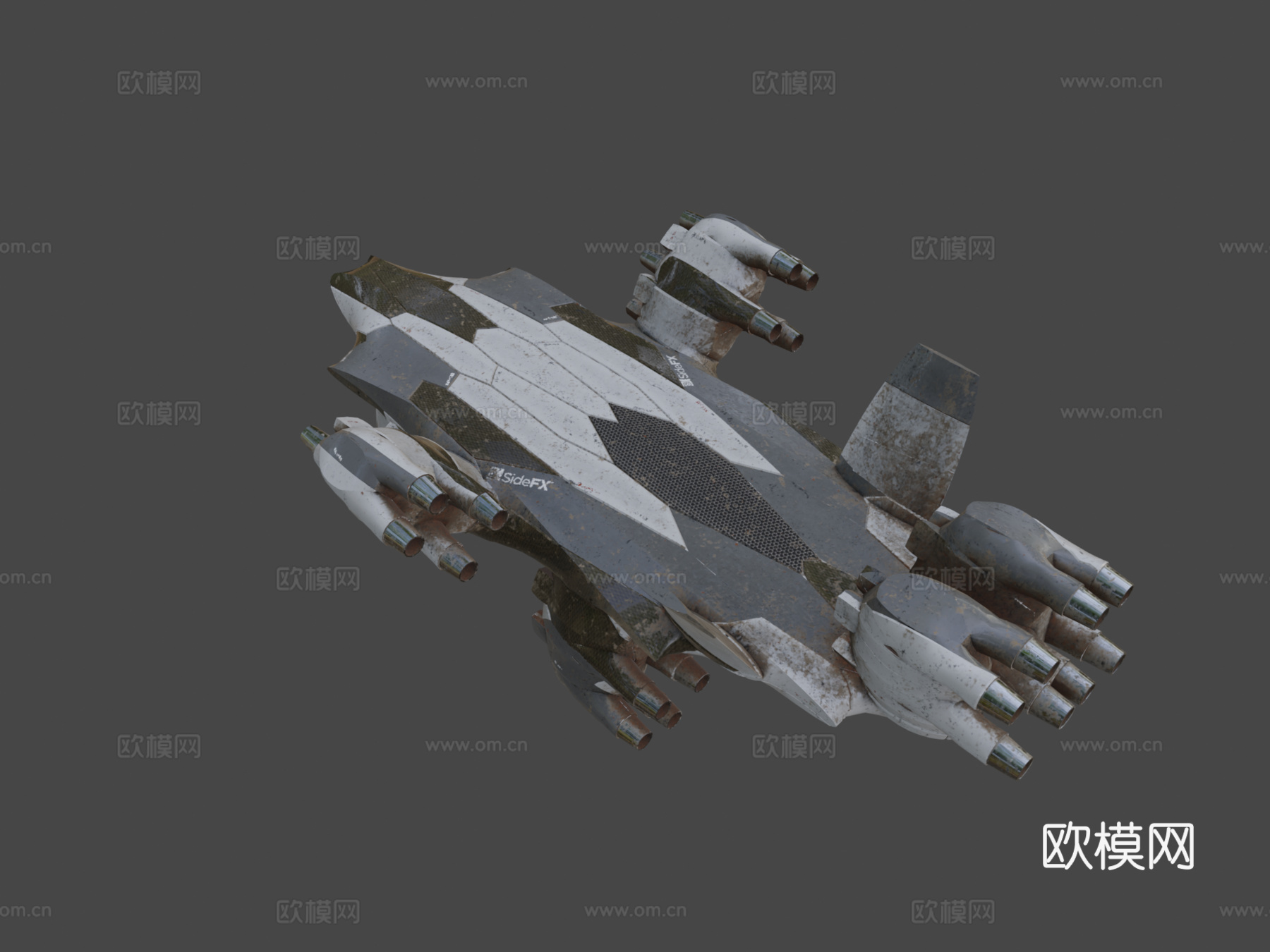 程序化硬表面建模测试10.0193d模型下载（渲染图8）