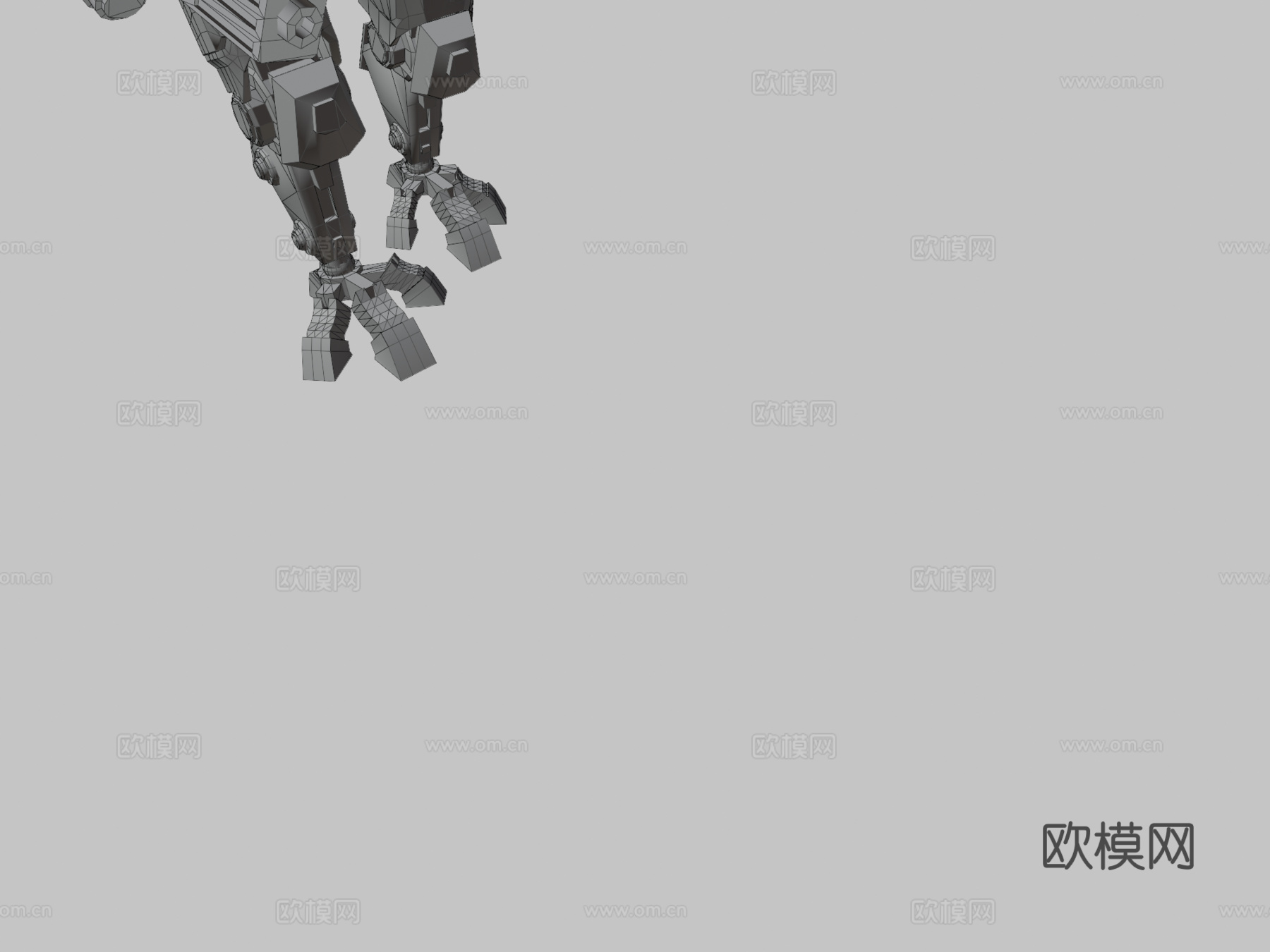 钛族危机装甲3d模型下载（渲染图3）