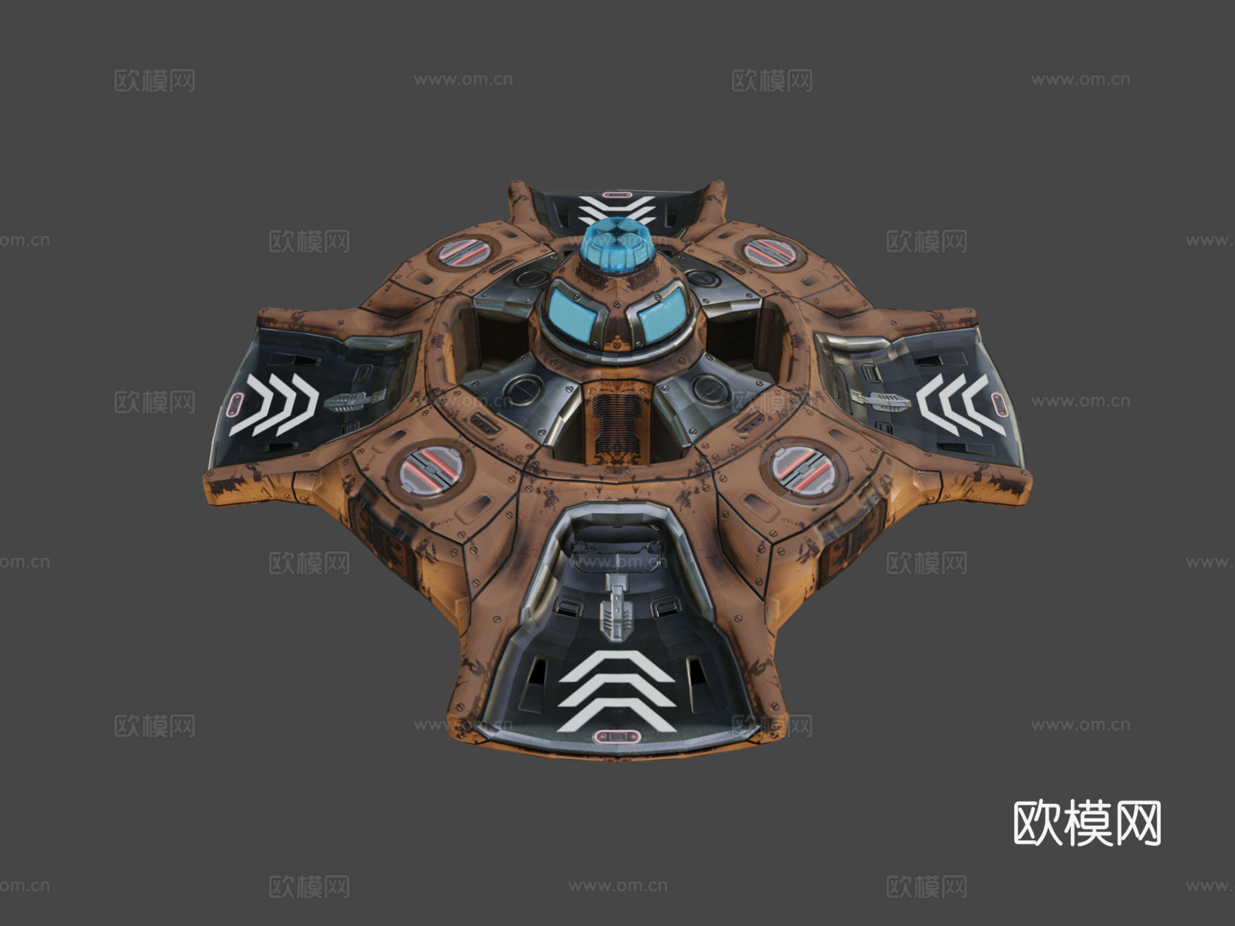 矿工Z星际港口1战魂Marc Gauvin3d模型下载（渲染图5）