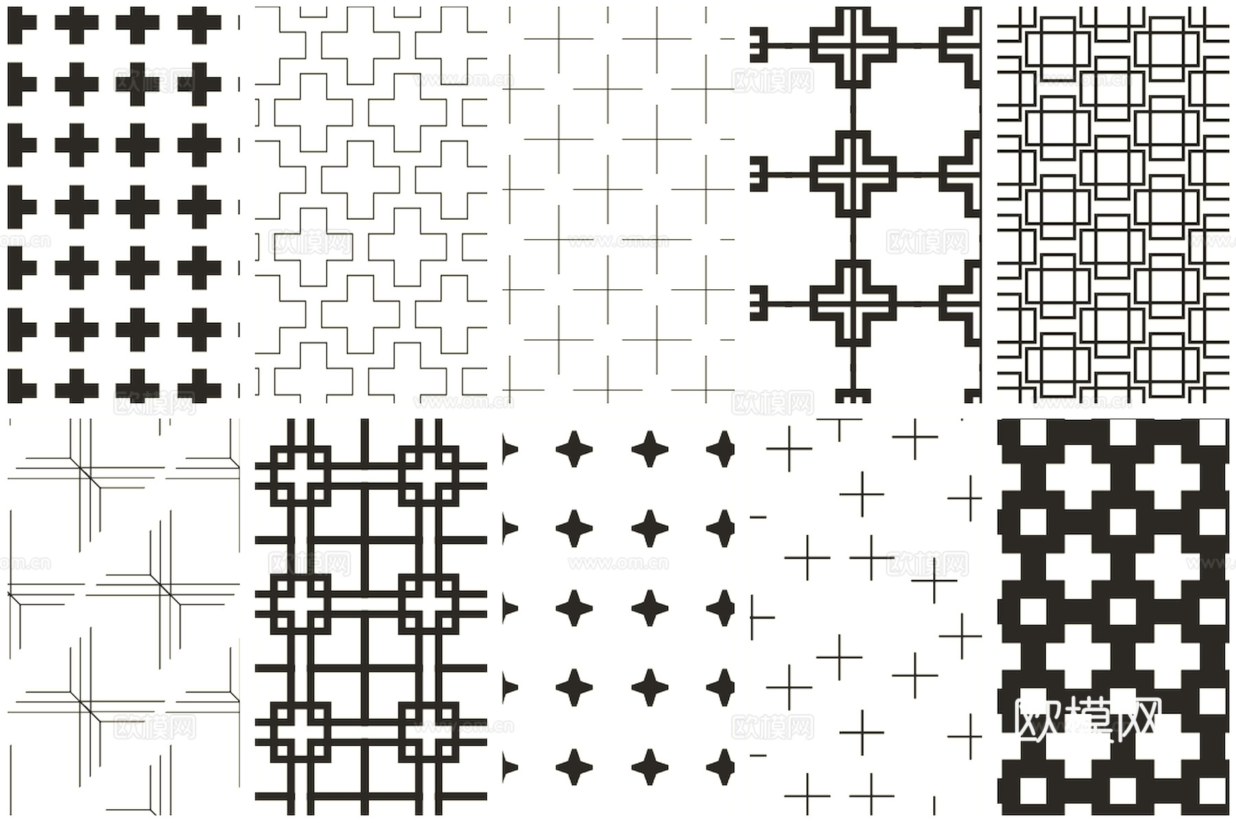 黑白遮罩通道黑白凹凸高光遮罩线条花纹纹理水泥做旧脏旧墙面下载