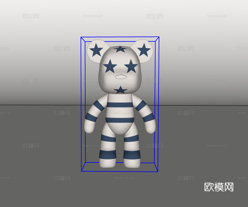 雕塑摆件su模型