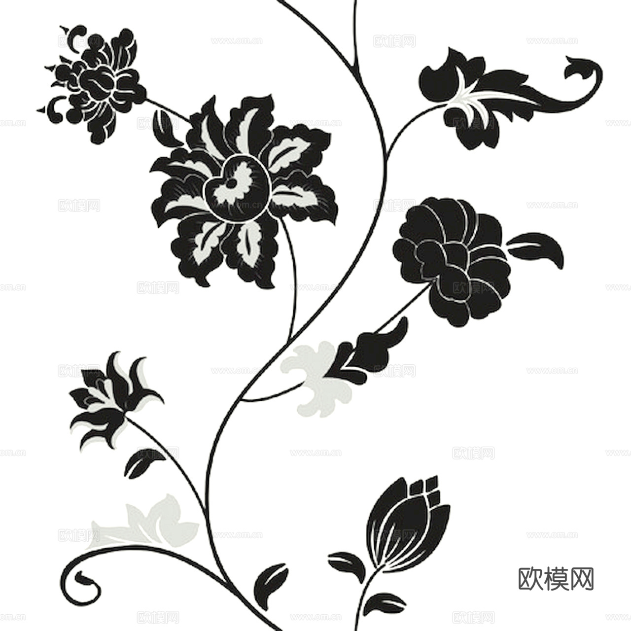 黑白遮罩通道黑白凹凸高光遮罩线条花纹纹理水泥做旧脏旧墙面下载