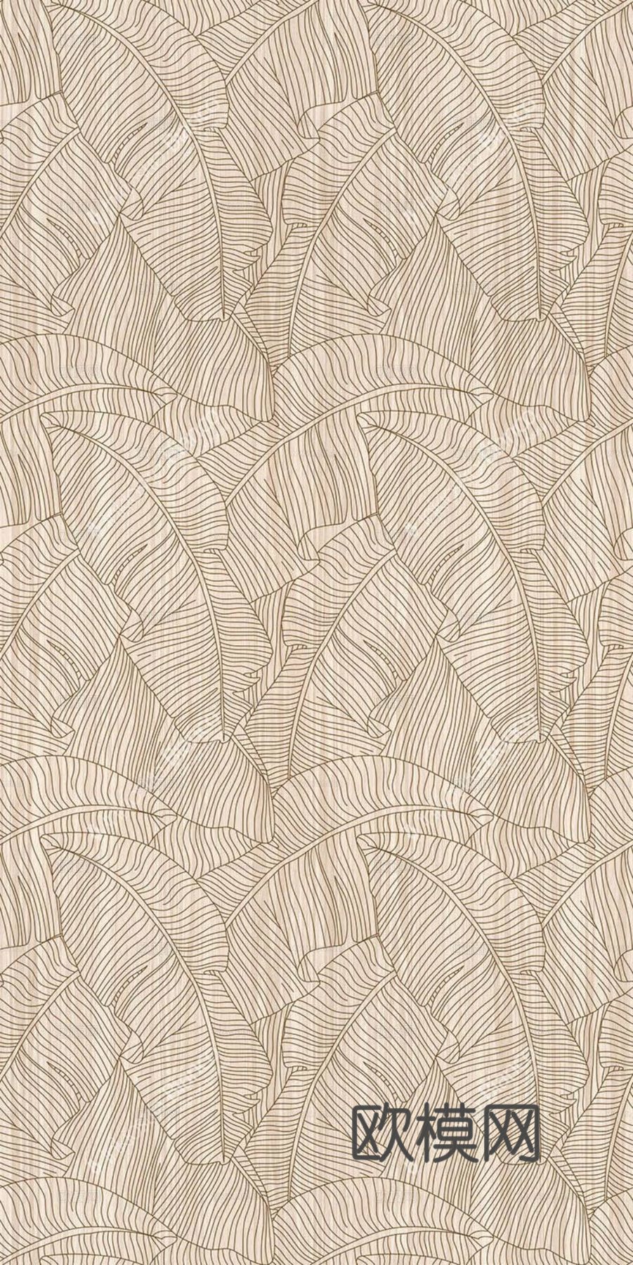 植物壁纸壁布 植物印花壁纸