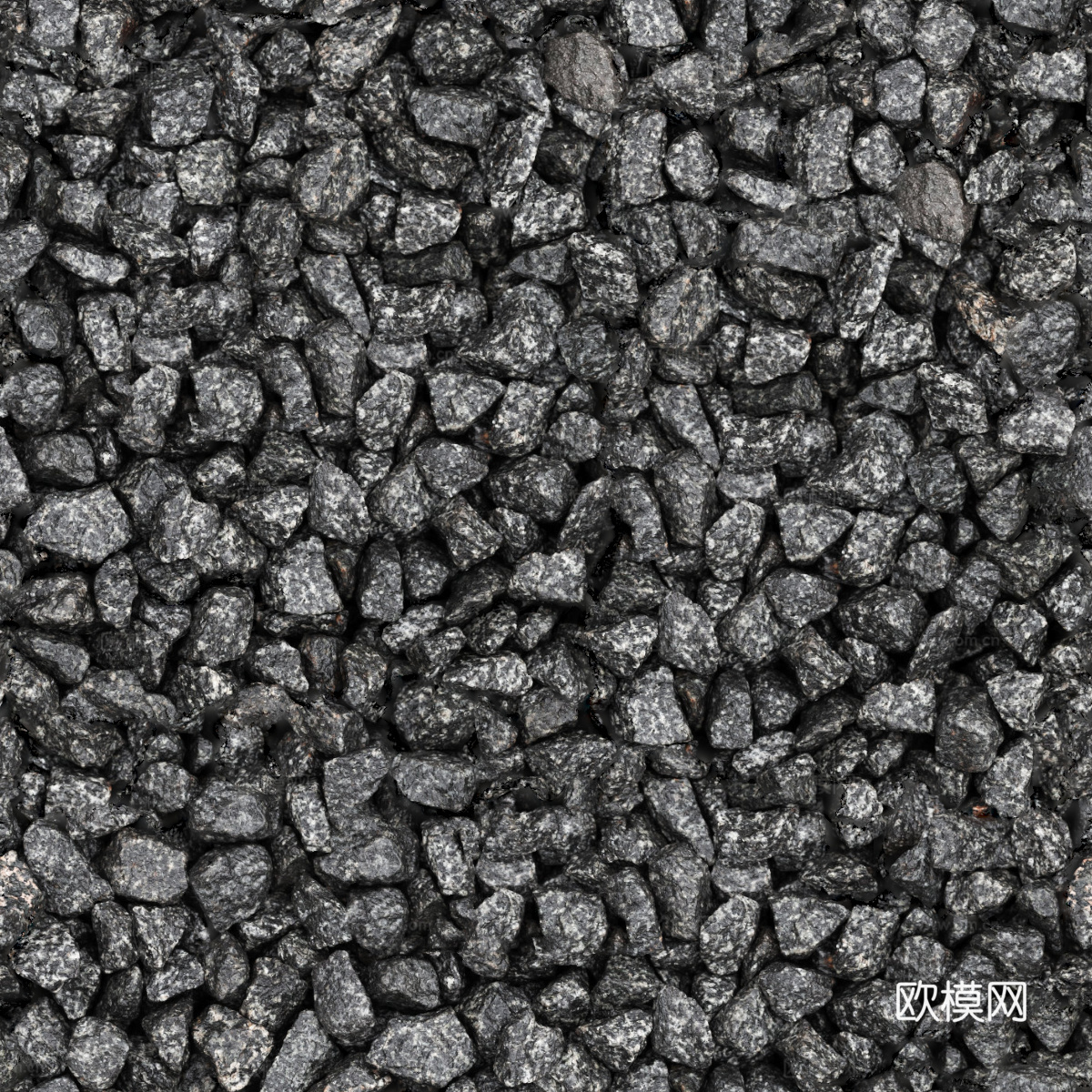 黑色碎石砾石2