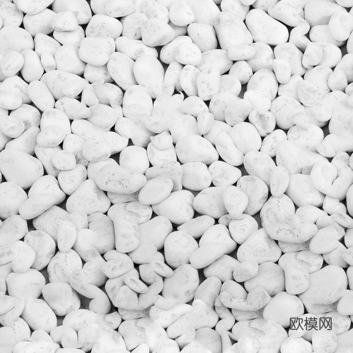 白色鹅卵石贴图37