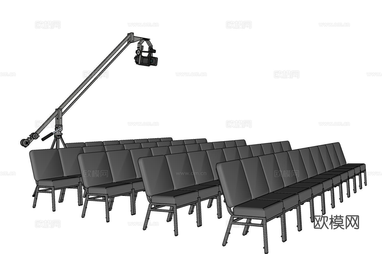 雕塑摆件家居灯具器材设备室外建筑小品su模型下载（渲染图2）