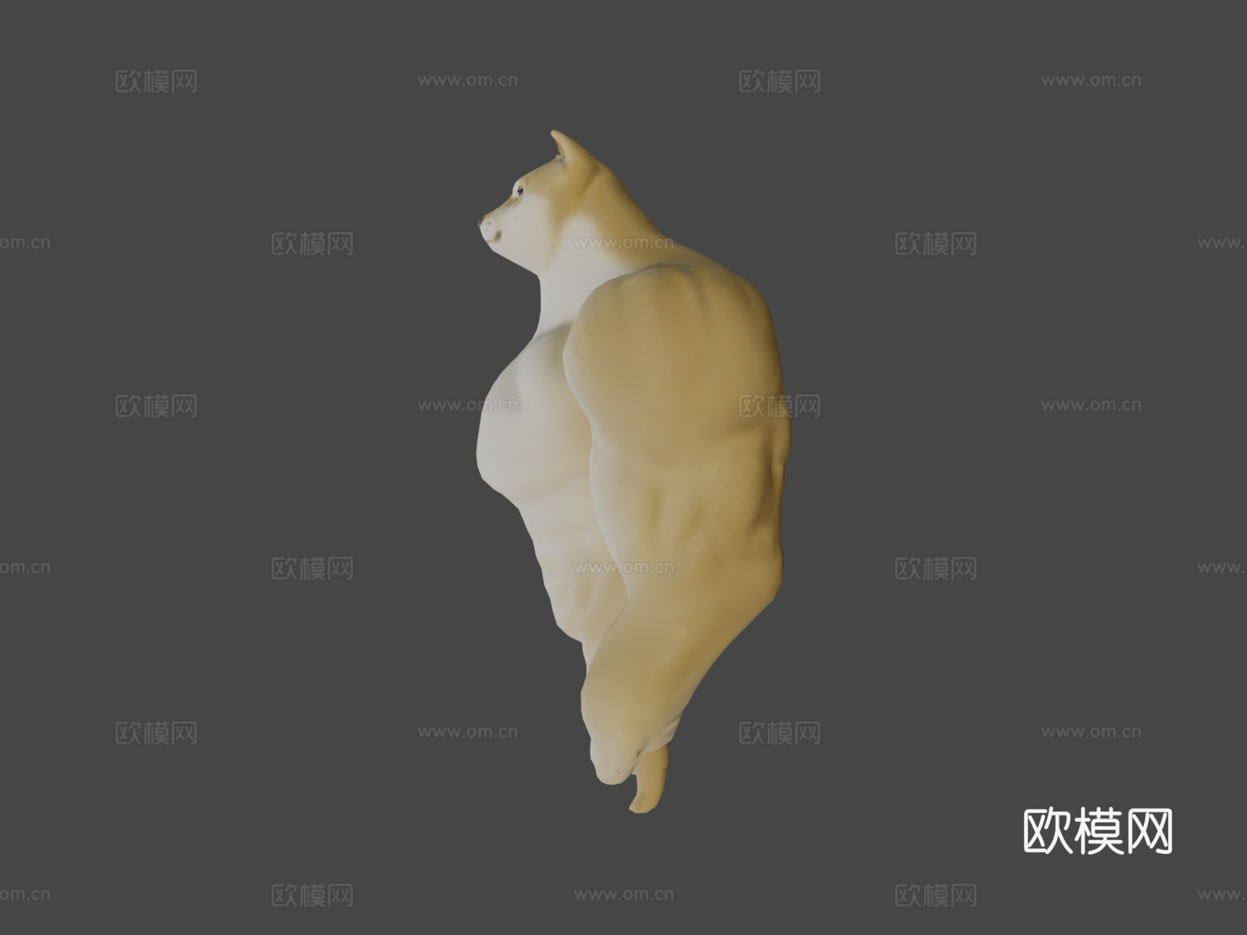 伦巴狗狗3d模型