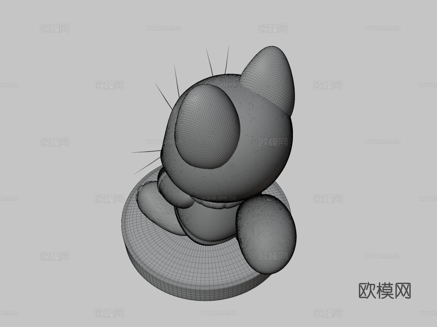 素玛Amiibo3d模型下载（渲染图3）