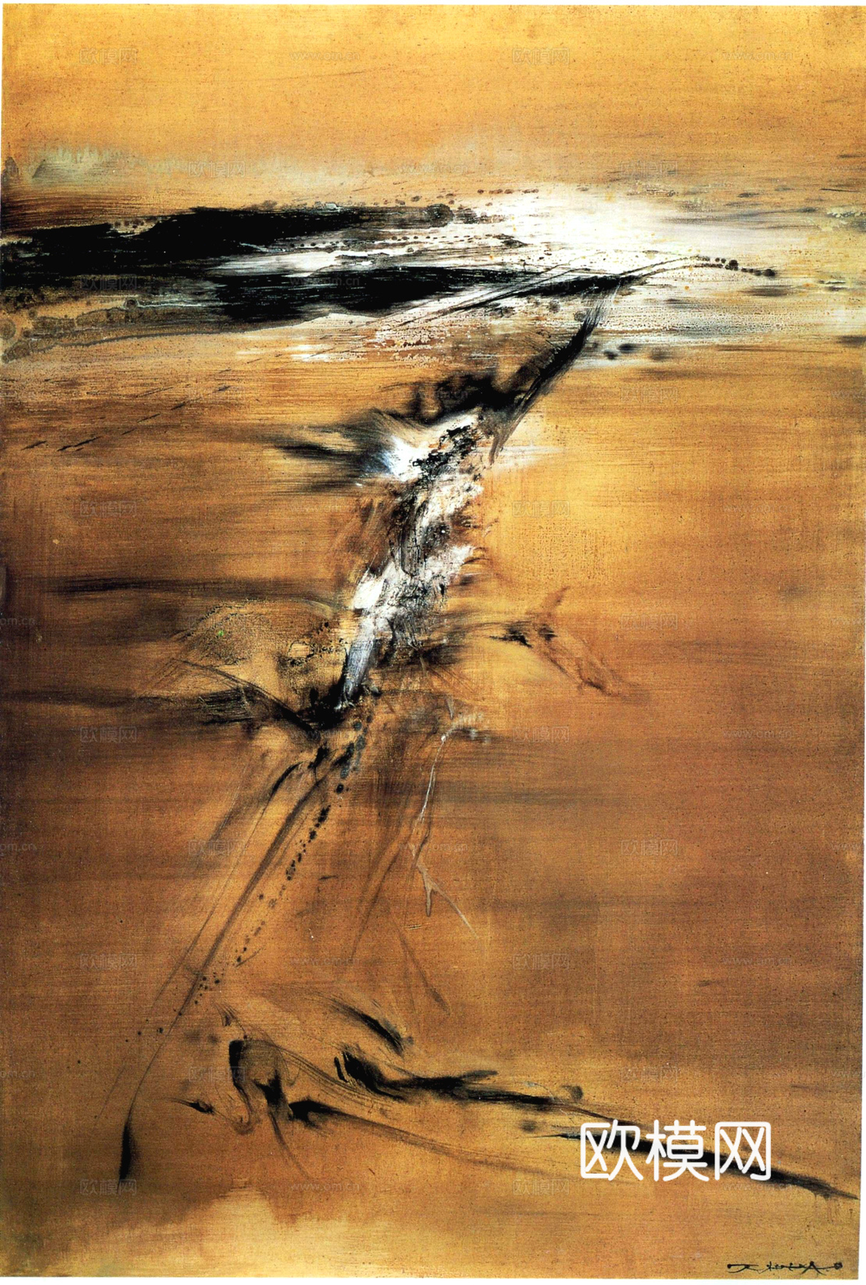 油画挂画抽象画艺术装饰画壁画水墨字画世界名画下载