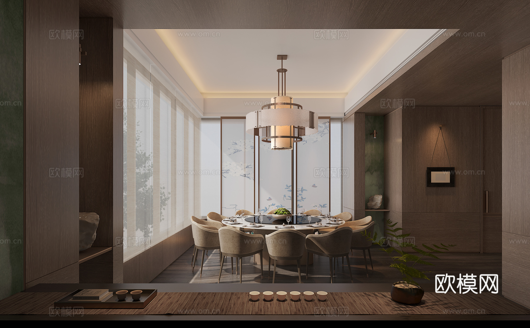 高档餐厅会所   最新全套施工图合集cad施工图