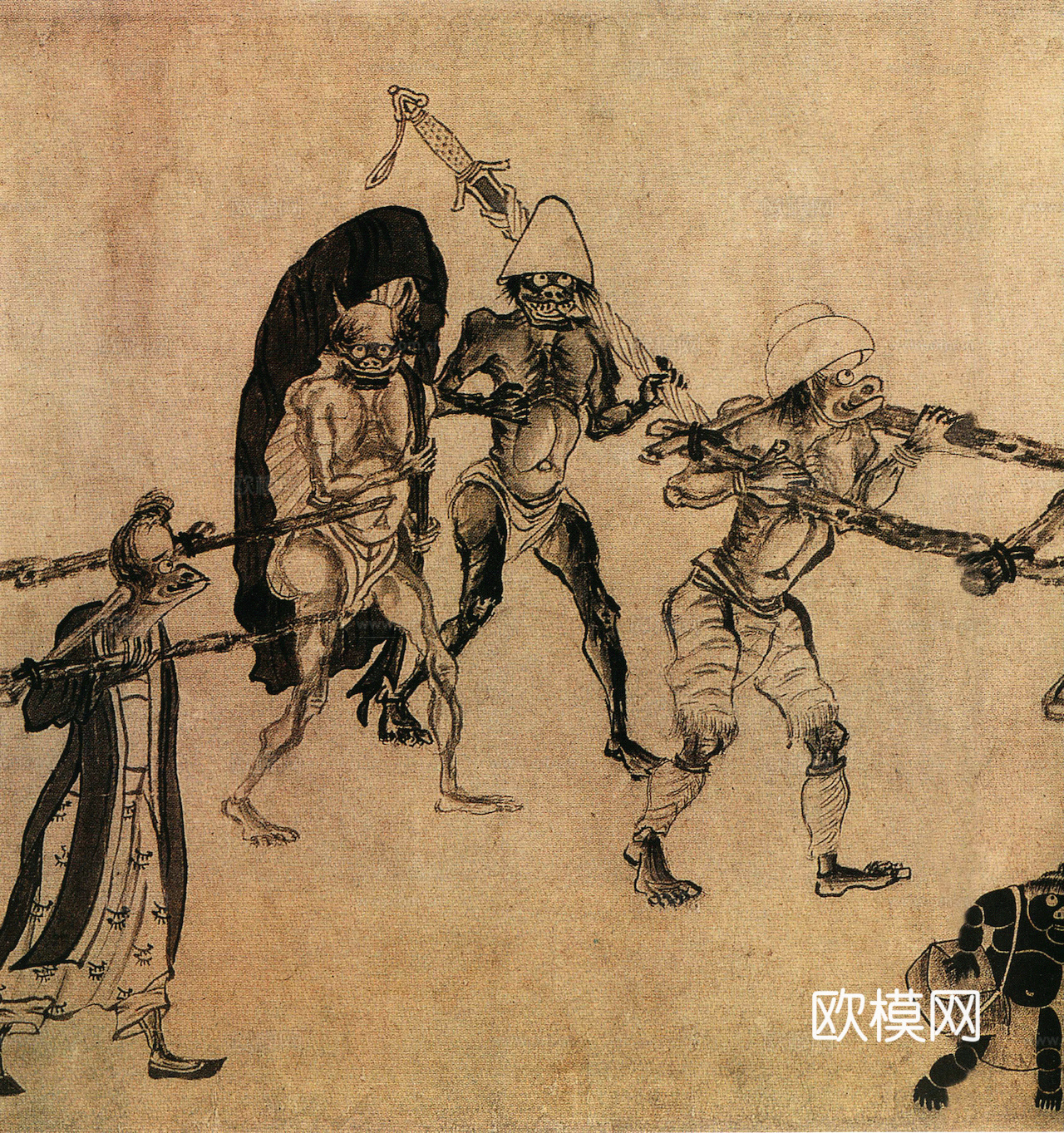油画挂画抽象画艺术装饰画壁画水墨字画世界名画下载