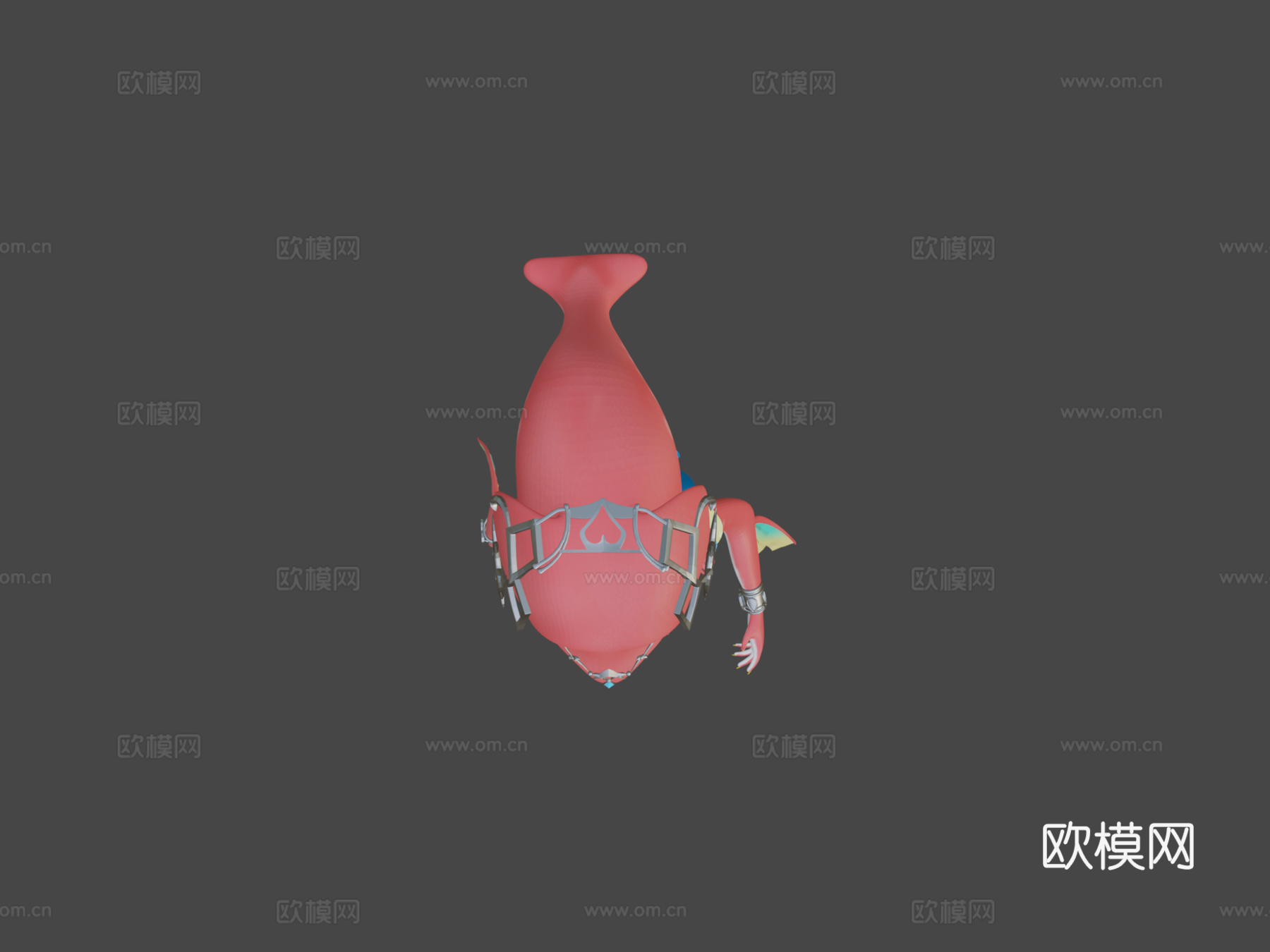 米法3d模型下载（渲染图8）