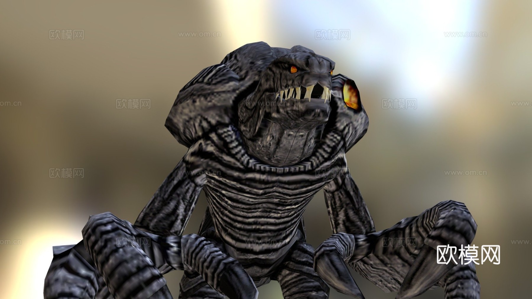 欧加3d模型下载（渲染图1）