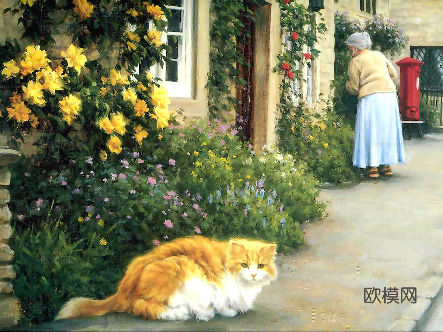 油画挂画抽象画艺术装饰画壁画水墨字画世界名画下载