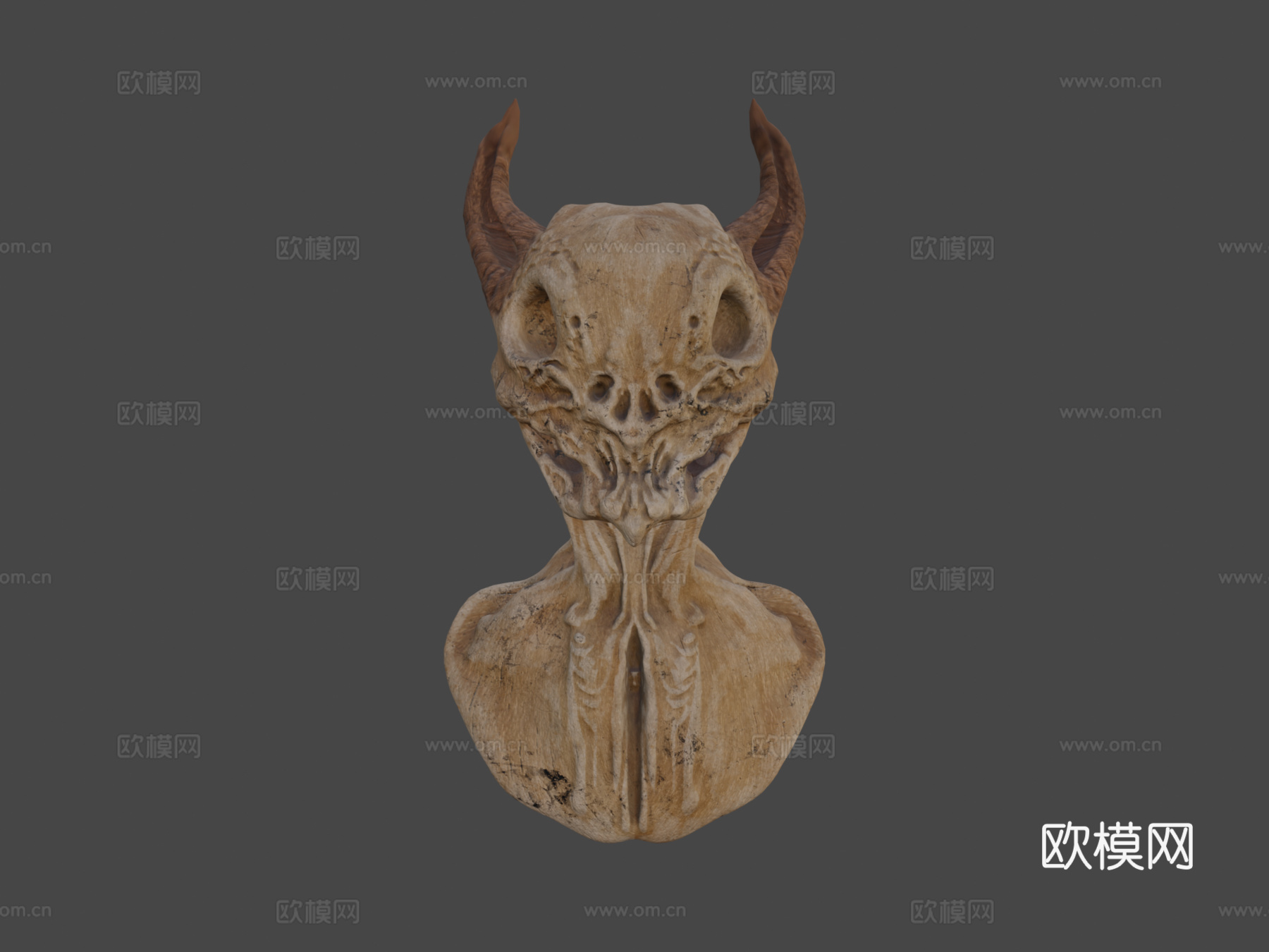 骨寒犬3d模型下载（渲染图8）