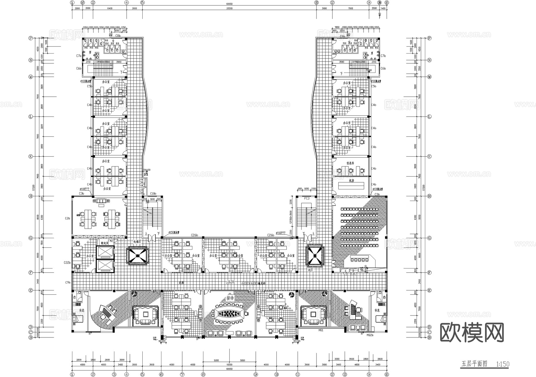 医院门诊 办公室 手术室 诊室 讲学厅 CAD施工图cad施工图
