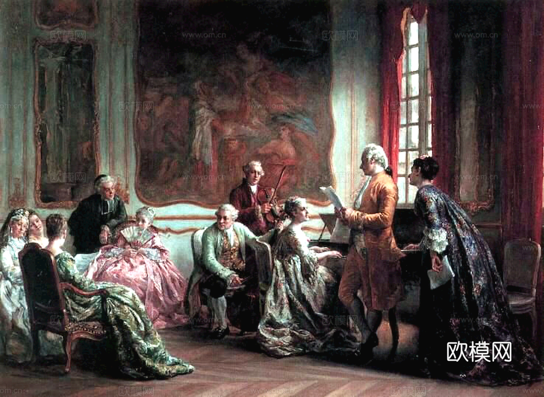 油画挂画抽象画艺术装饰画壁画水墨字画世界名画下载