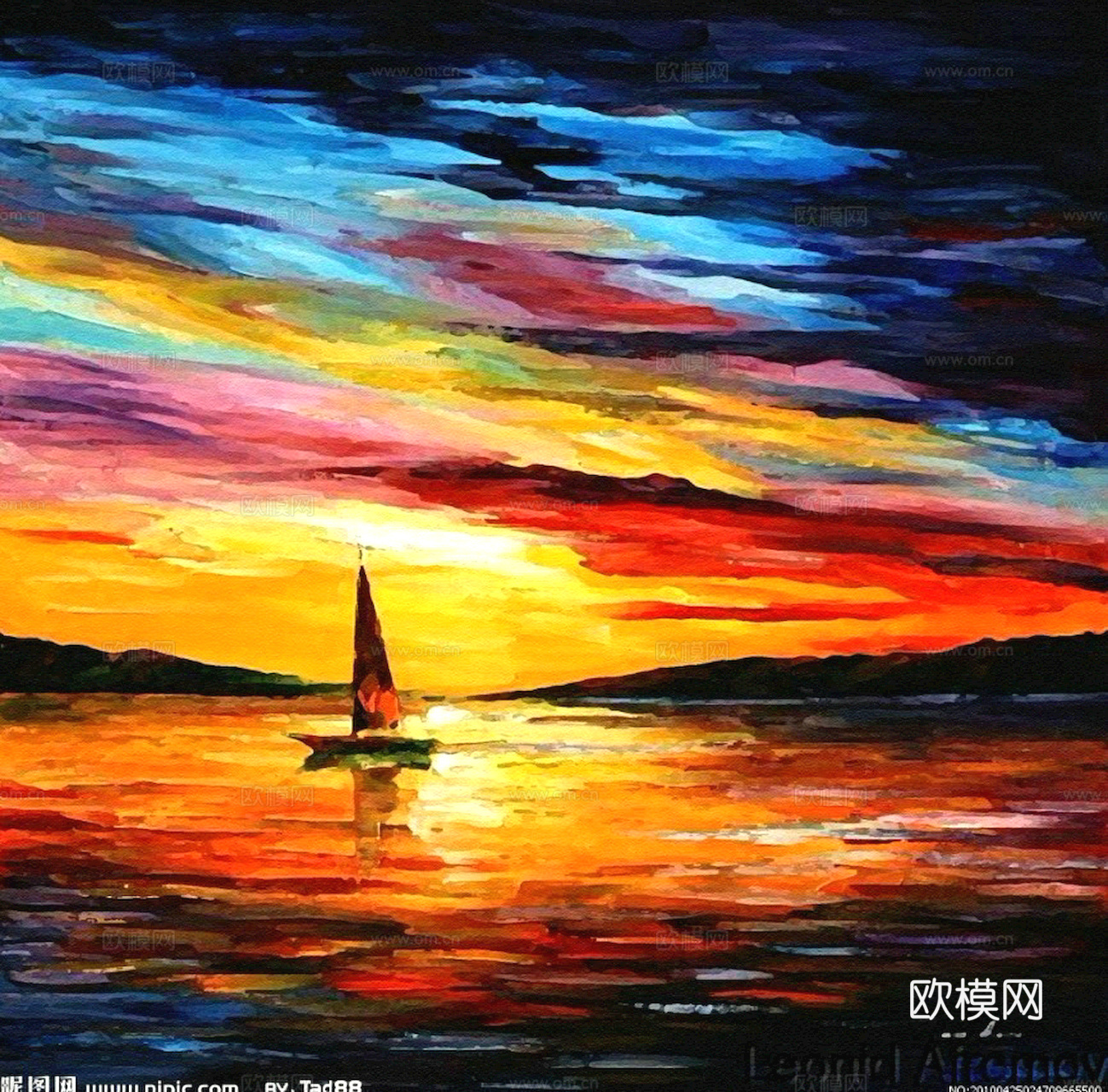 油画挂画抽象画艺术装饰画壁画水墨字画世界名画下载