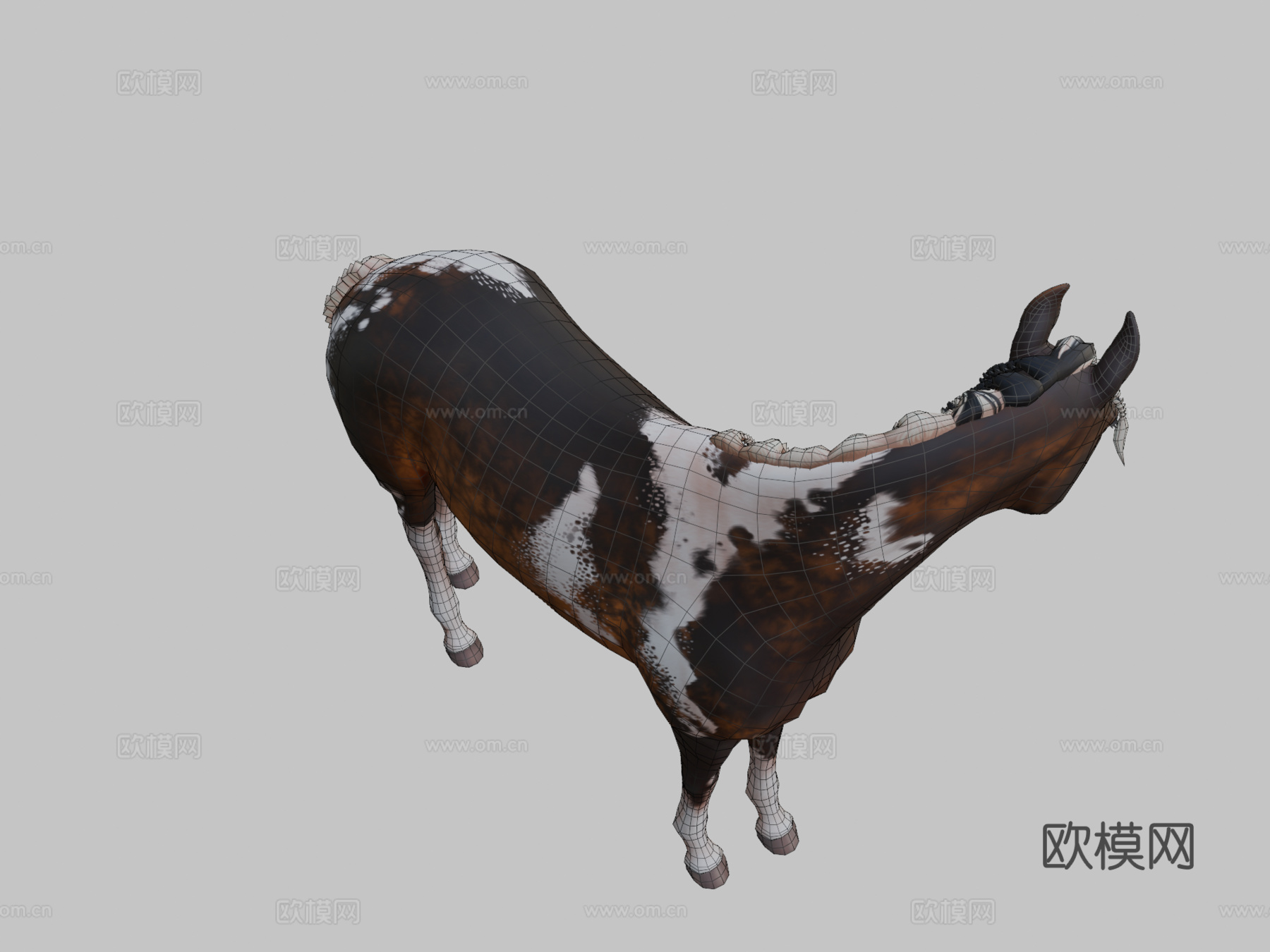 马星稳定万圣节3d模型