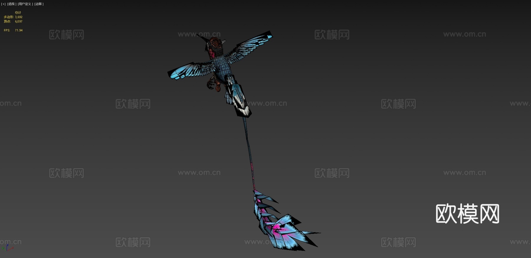 芬吉尔3d模型下载（渲染图4）