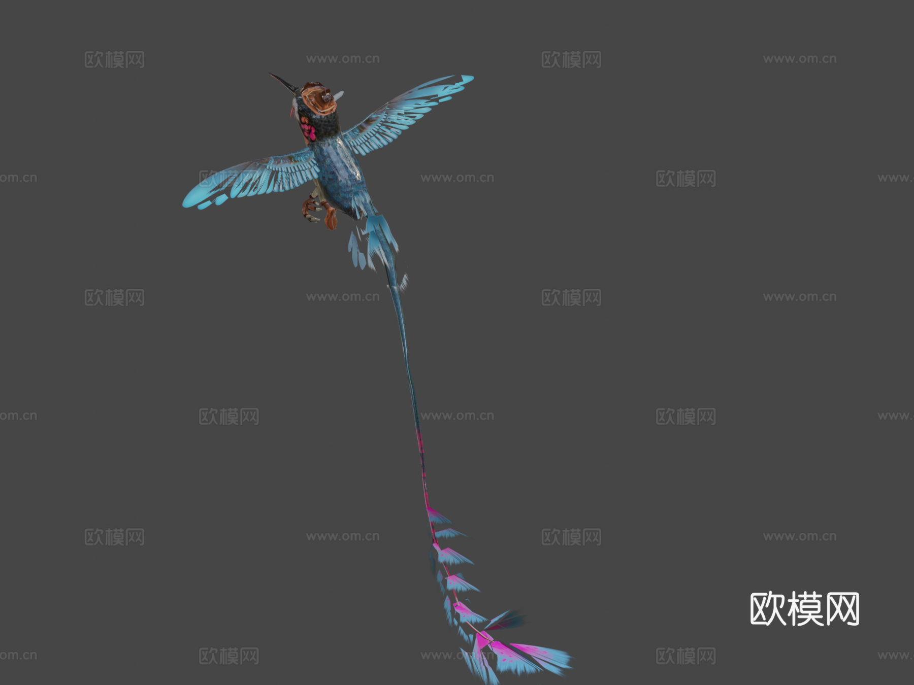 芬吉尔3d模型下载（渲染图5）