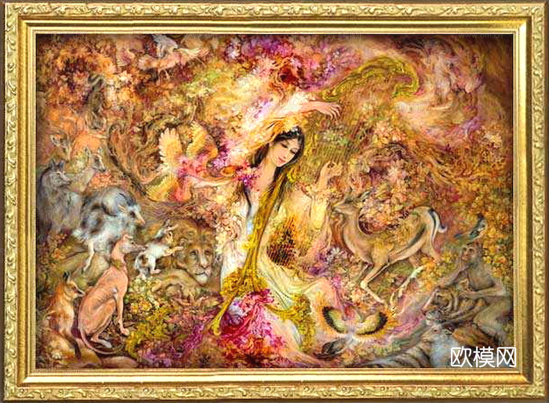 油画挂画抽象画艺术装饰画壁画水墨字画世界名画下载