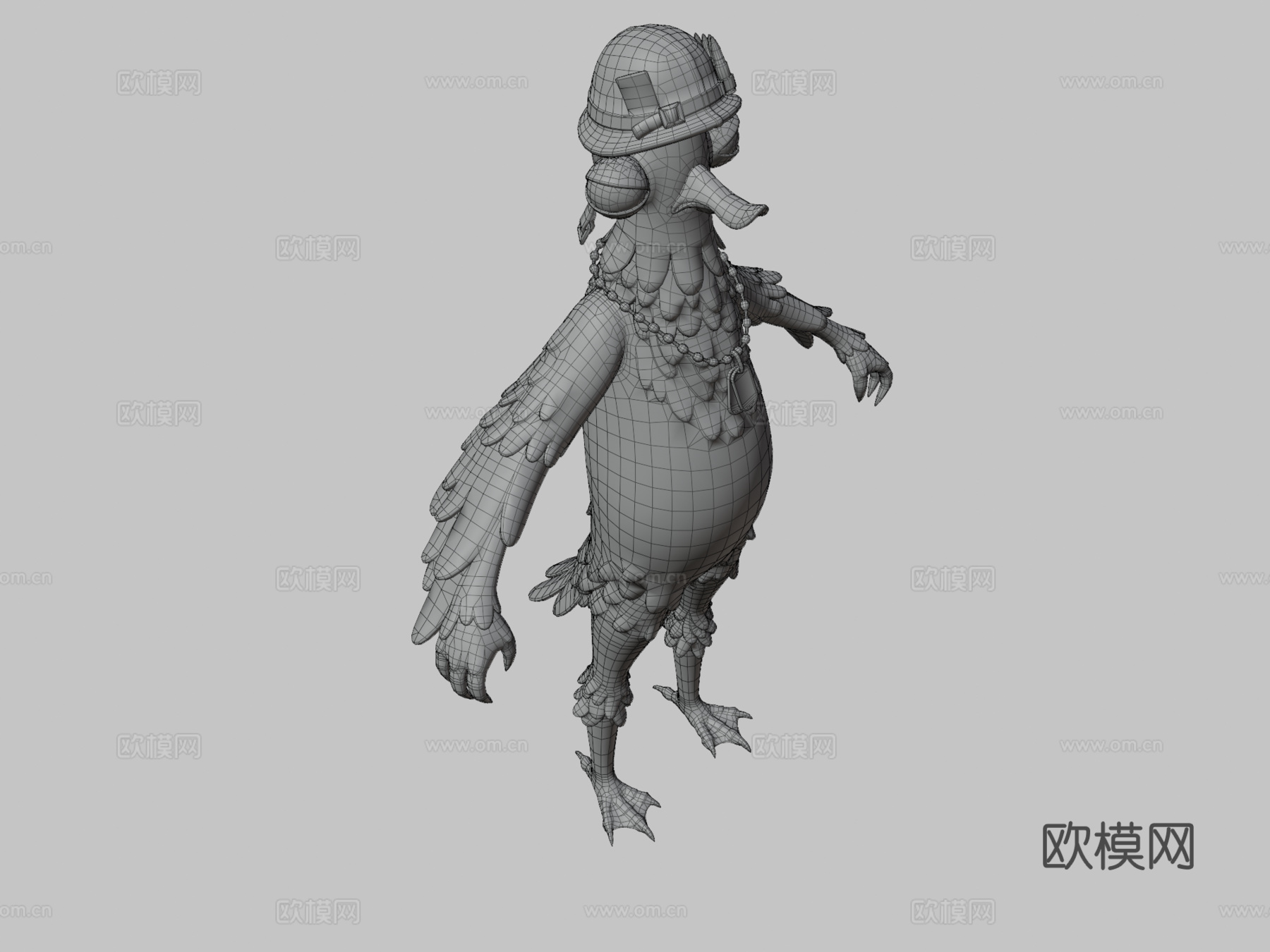 堡垒之夜德雷克中士3d模型