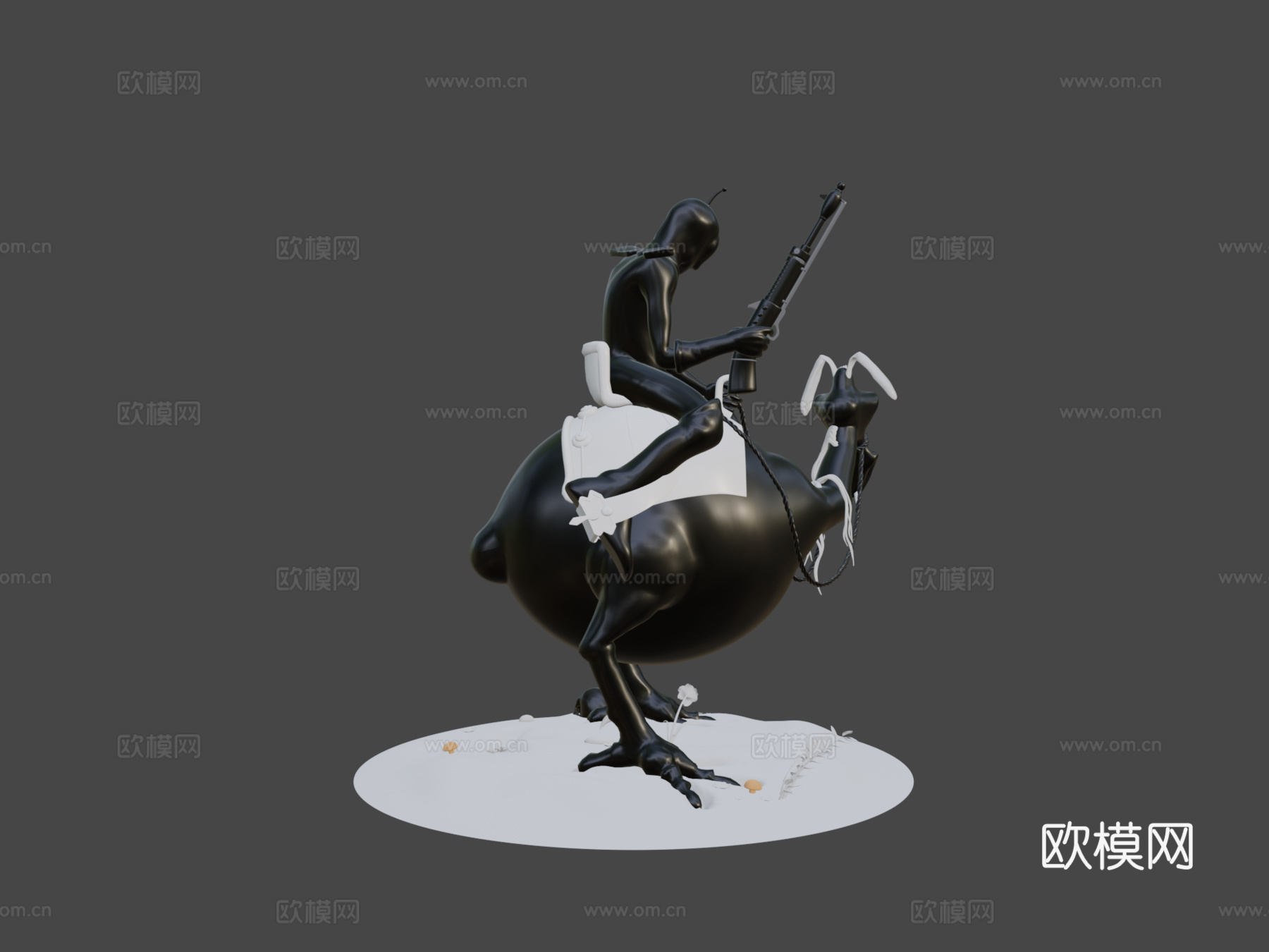 战争巫师内克罗993d模型下载（渲染图6）