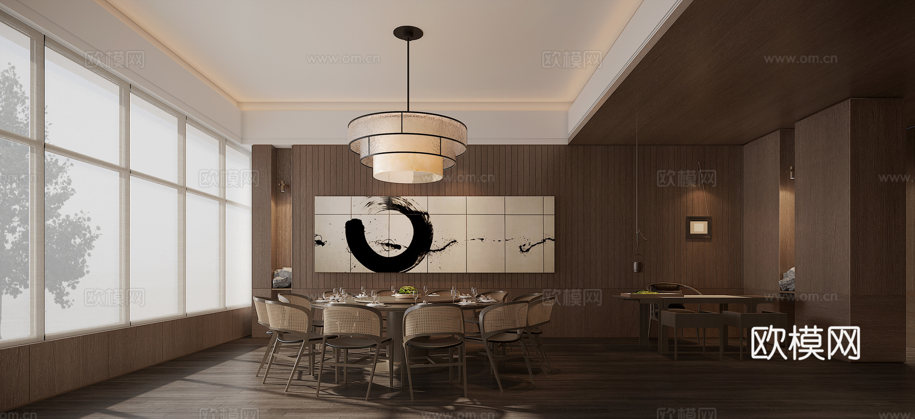 高档餐厅会所   最新全套施工图合集cad施工图