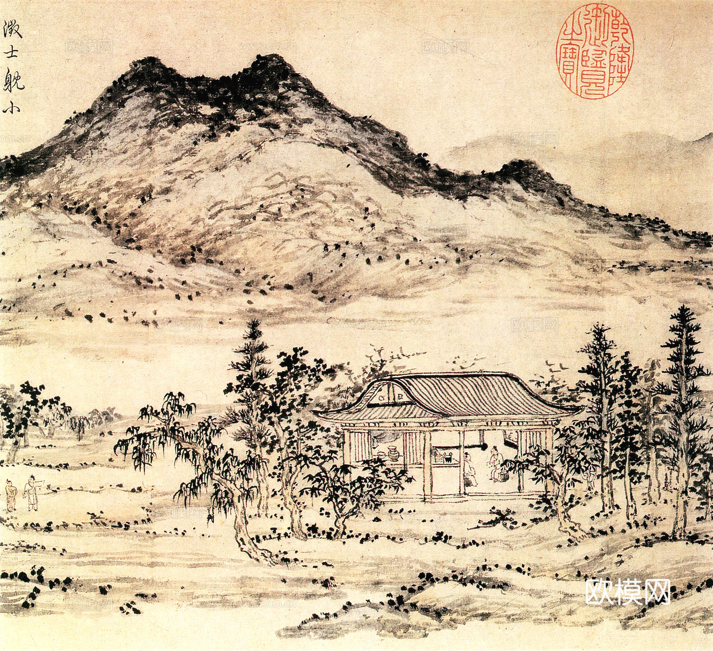 油画挂画抽象画艺术装饰画壁画水墨字画世界名画下载