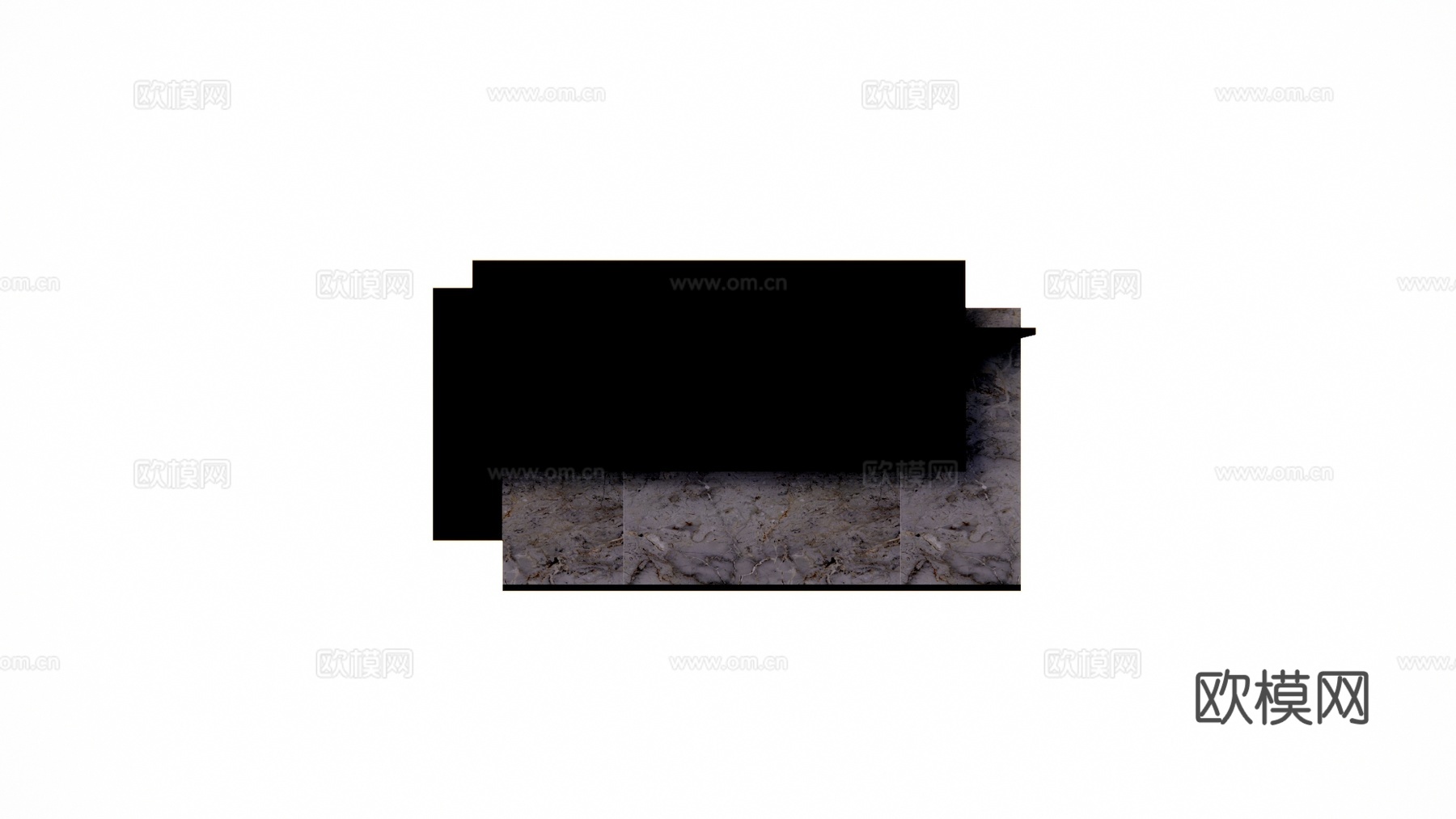 工位 接待 酒店前台 电脑su模型