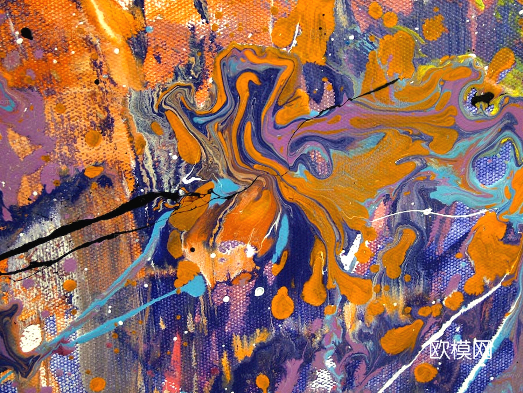 油画挂画抽象画艺术装饰画壁画水墨字画世界名画下载