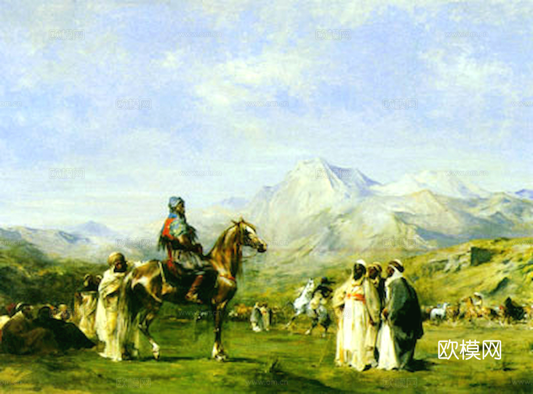 油画挂画抽象画艺术装饰画壁画水墨字画世界名画下载