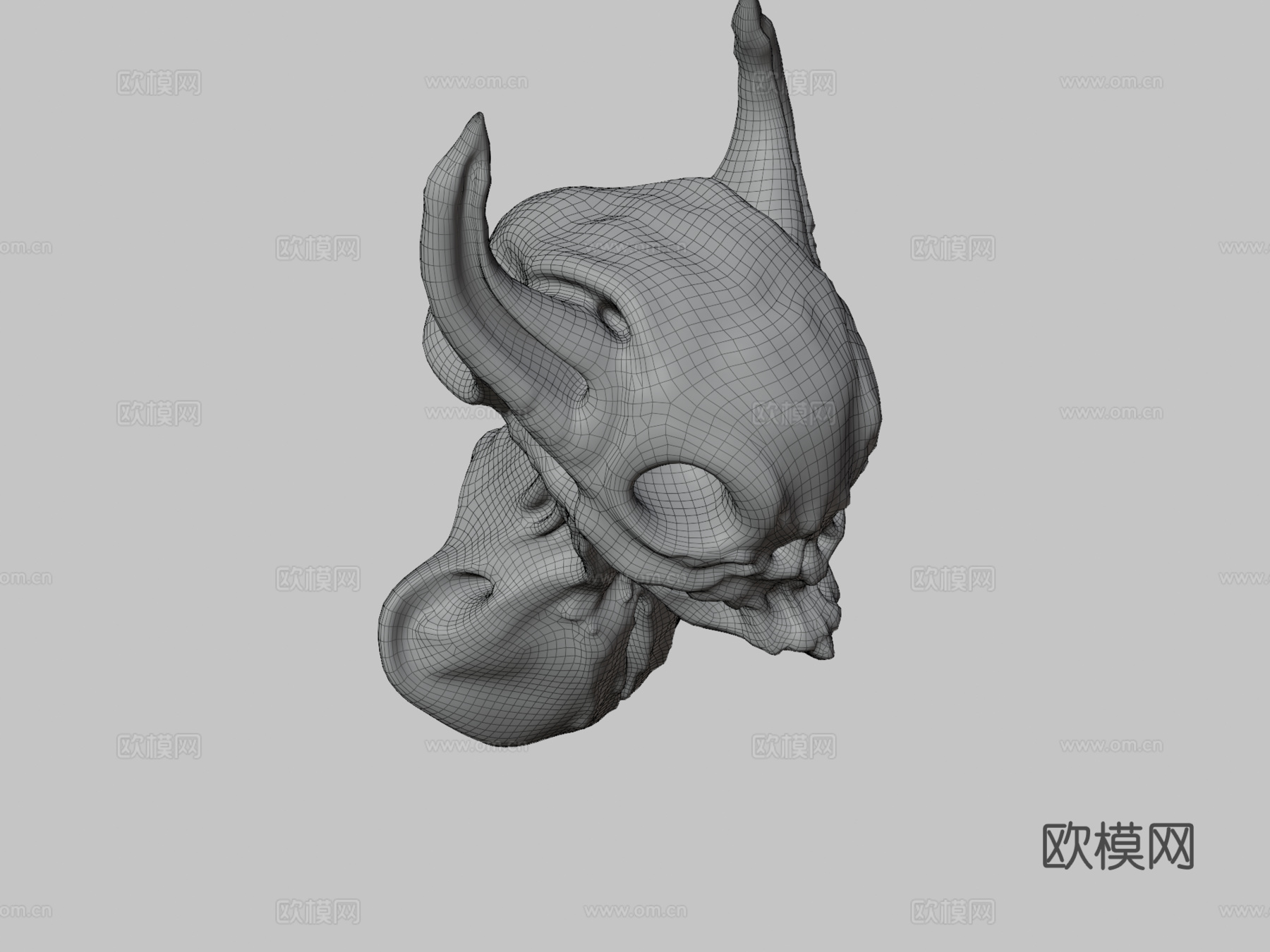 骨寒犬3d模型下载（渲染图3）