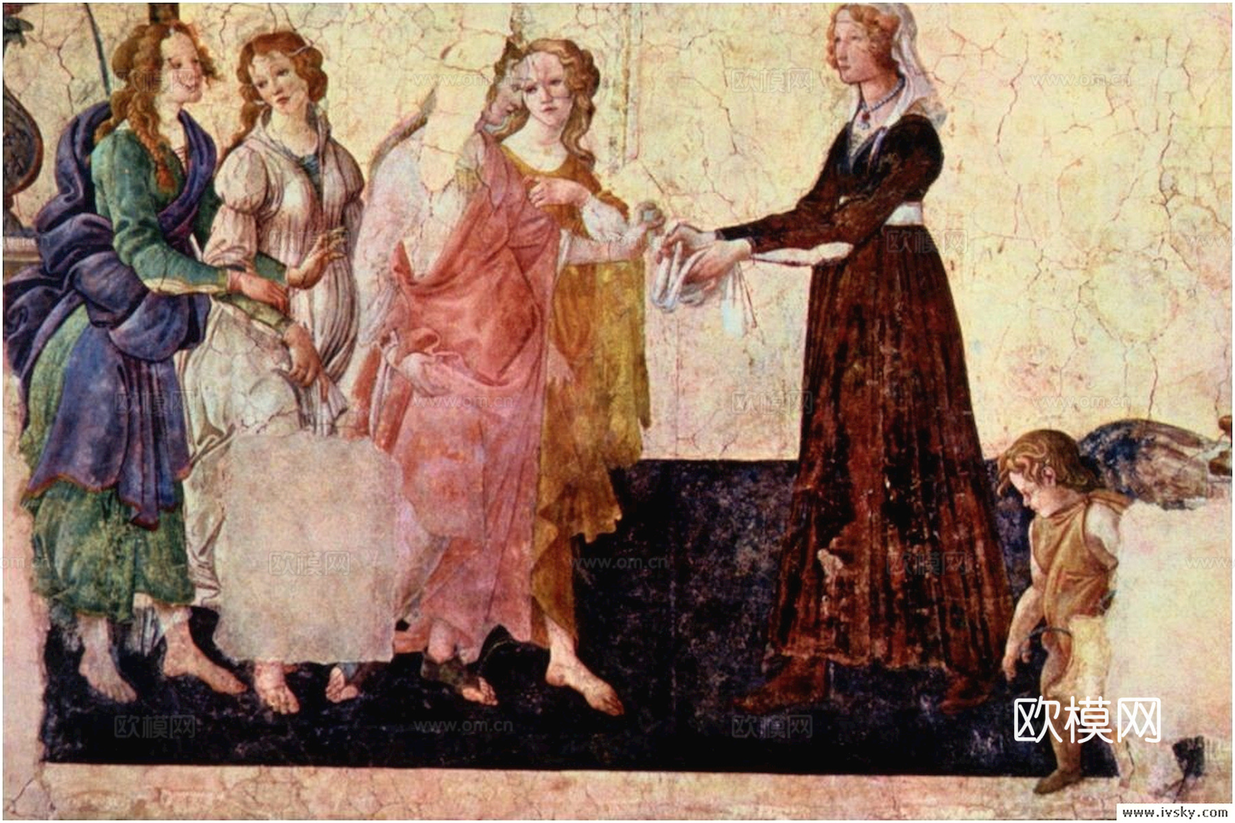 油画挂画抽象画艺术装饰画壁画水墨字画世界名画