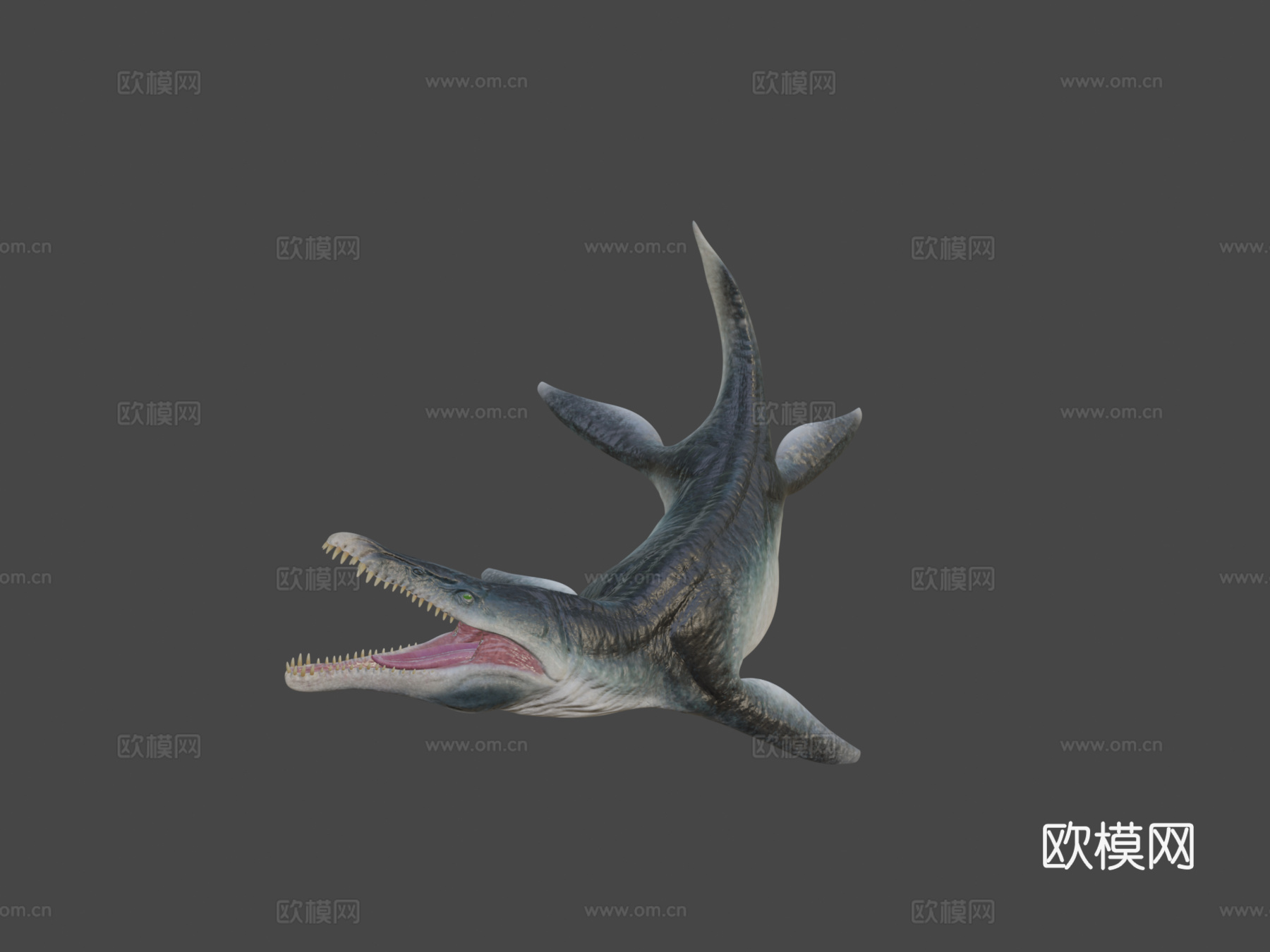 克柔龙3d模型下载（渲染图7）