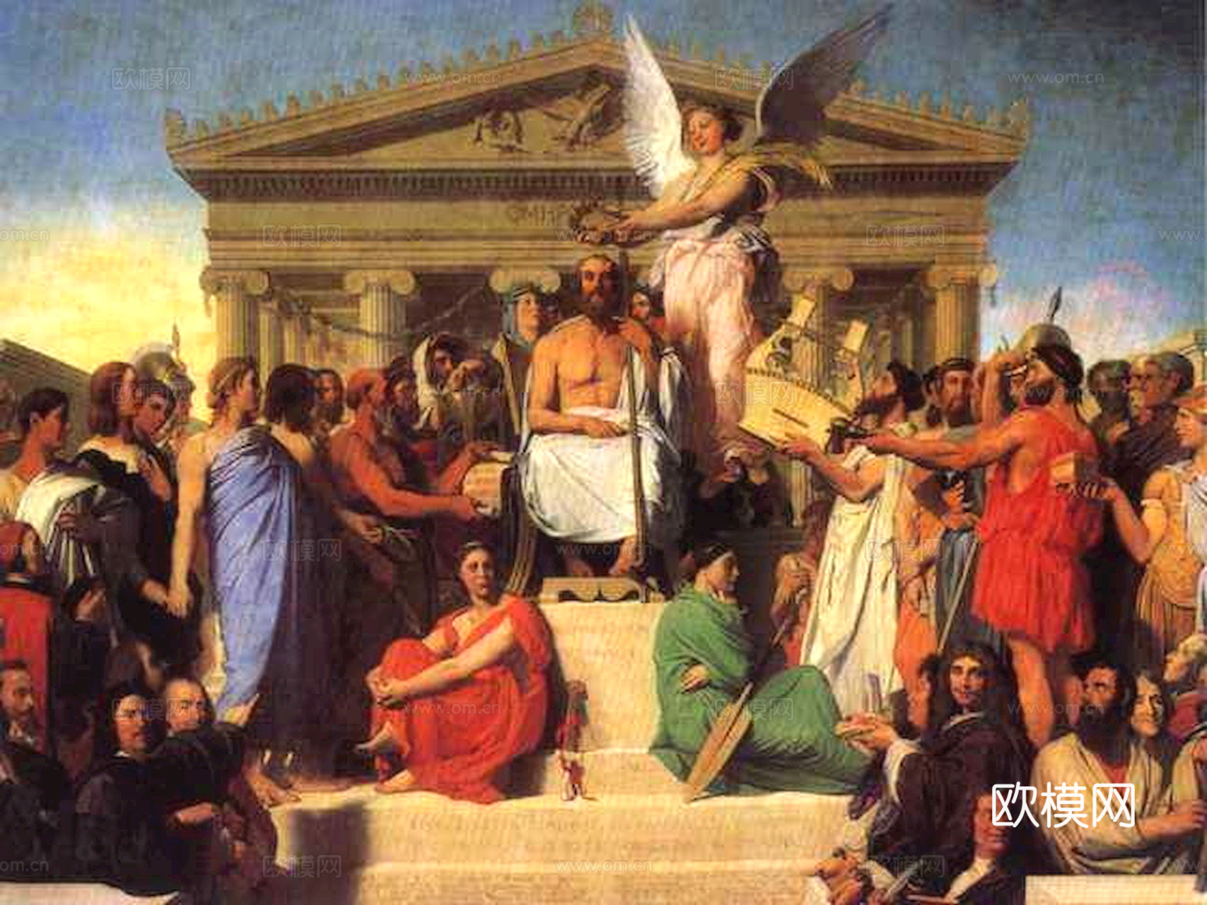 油画挂画抽象画艺术装饰画壁画水墨字画世界名画下载