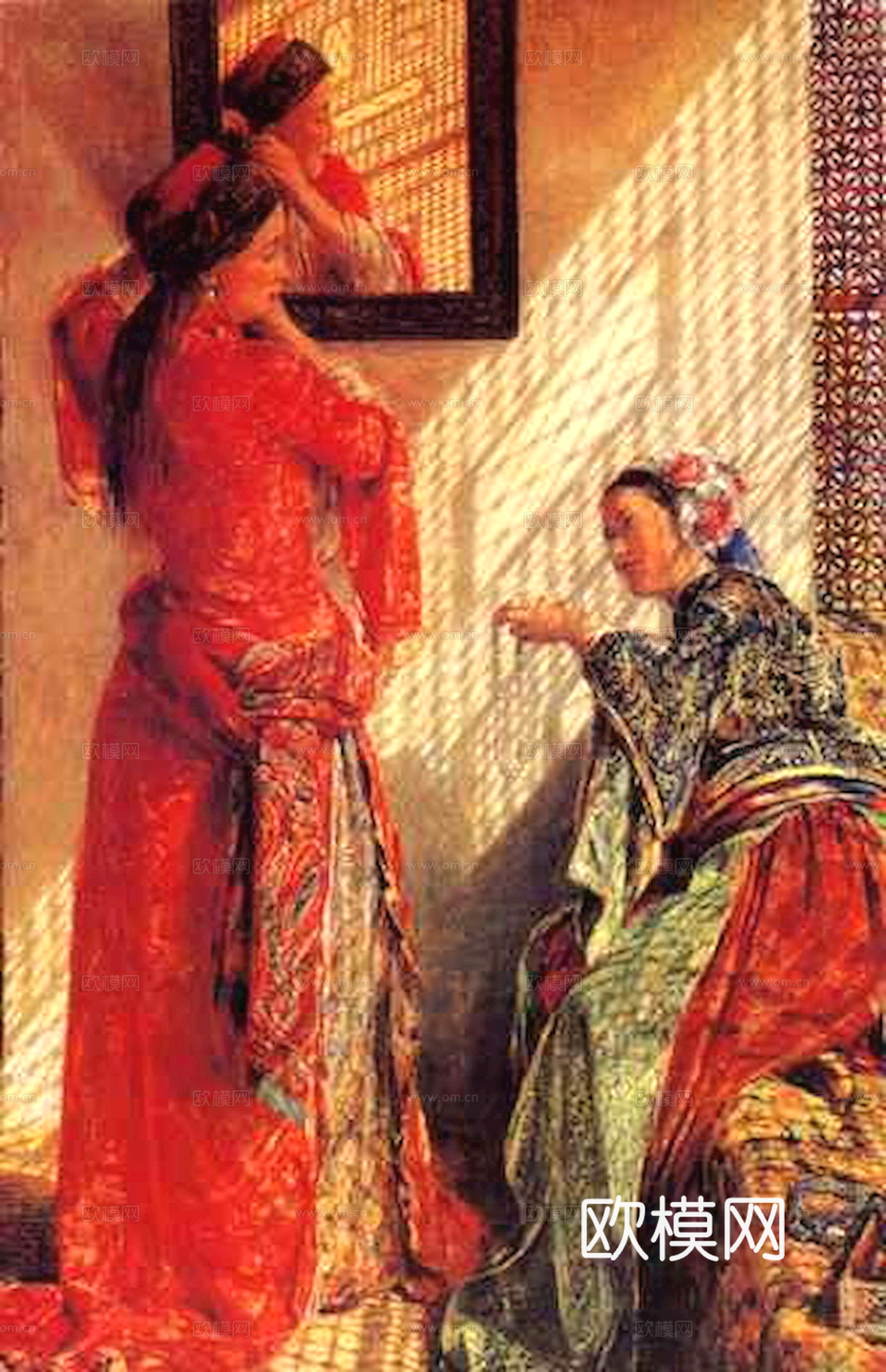 油画挂画抽象画艺术装饰画壁画水墨字画世界名画下载