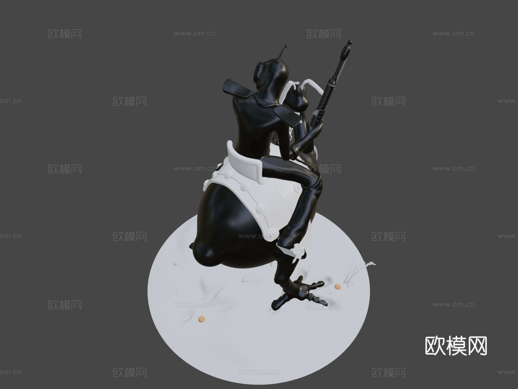 战争巫师内克罗993d模型下载（渲染图5）