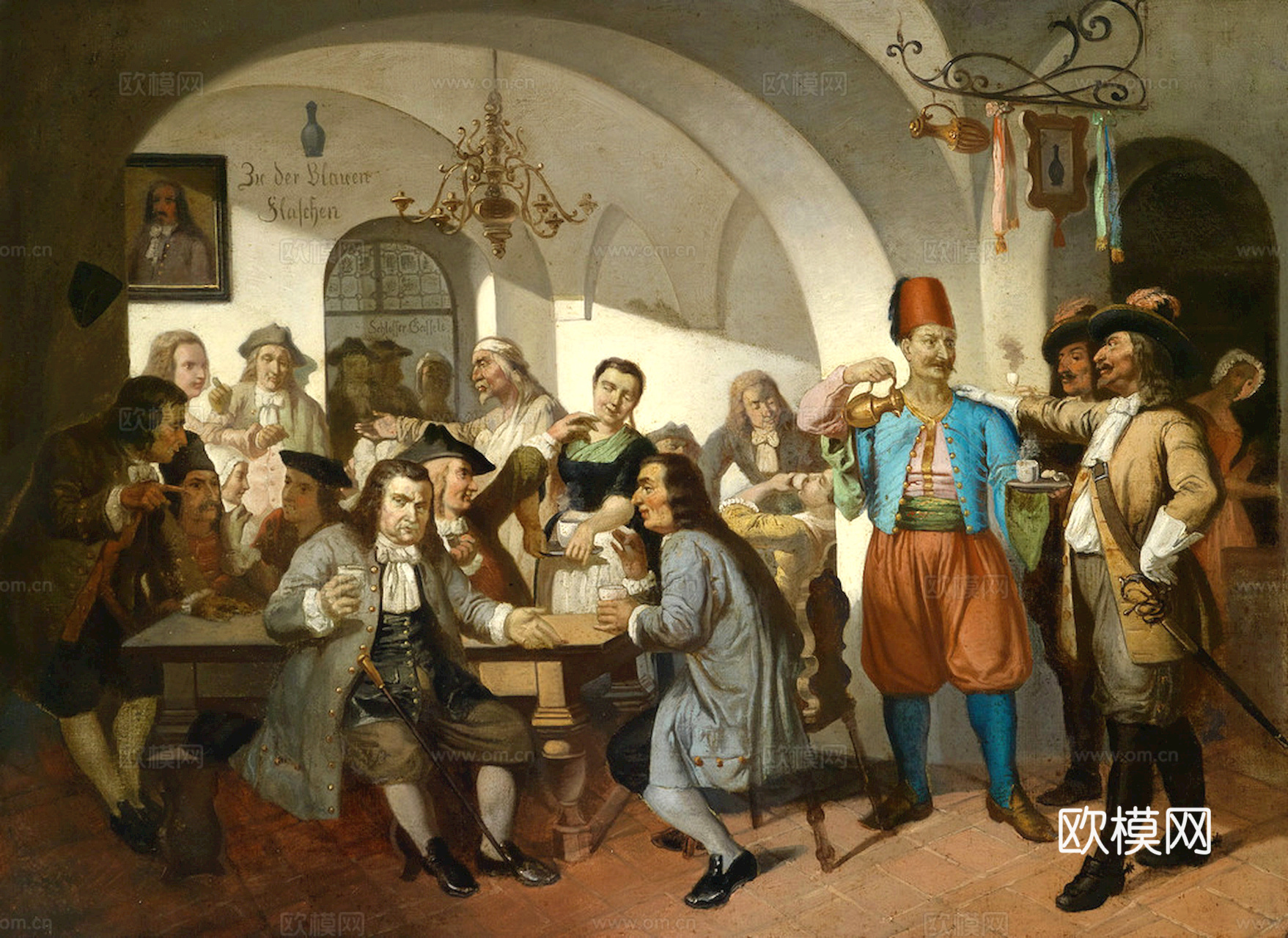 油画挂画抽象画艺术装饰画壁画水墨字画世界名画下载