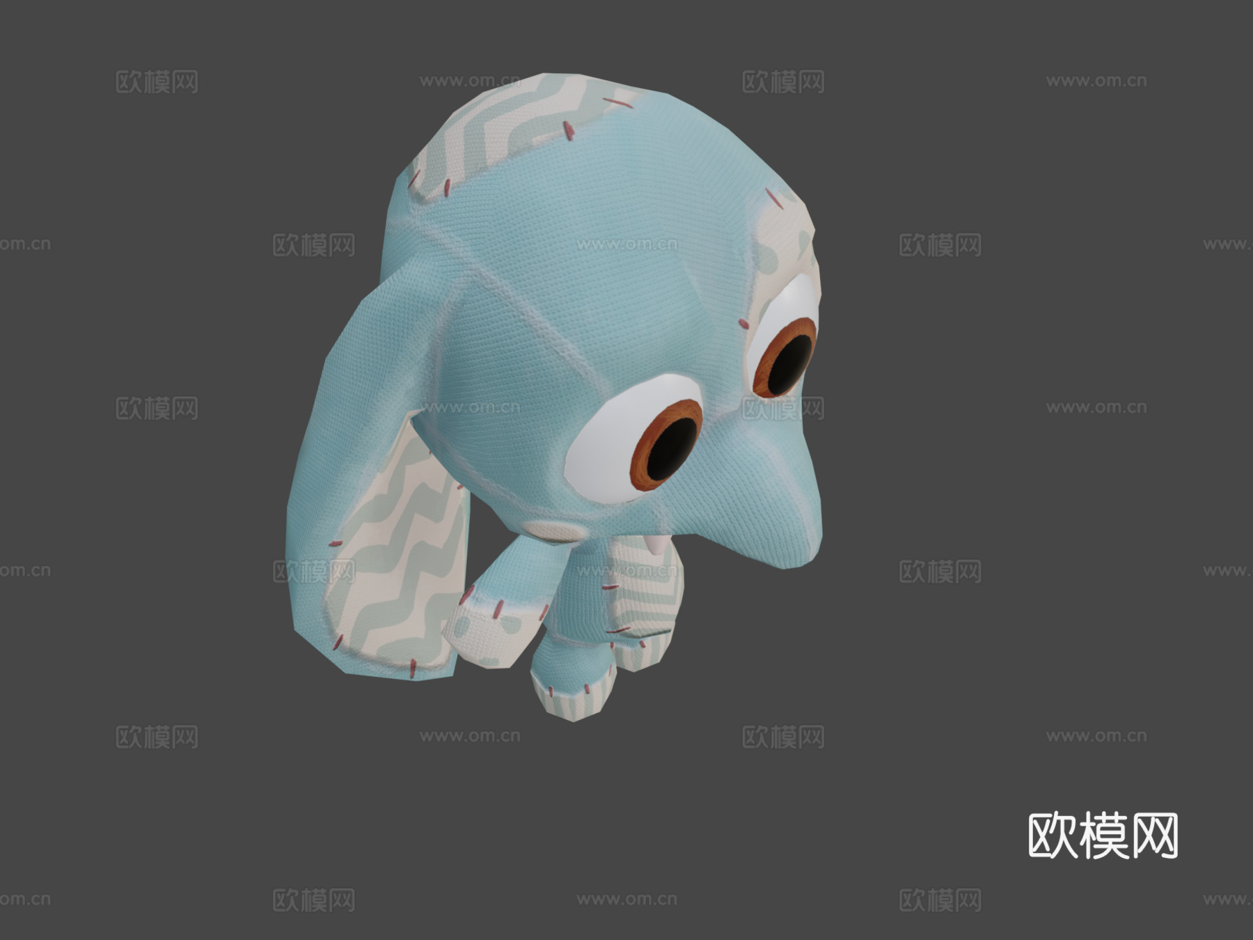 填充大象3d模型下载（渲染图5）