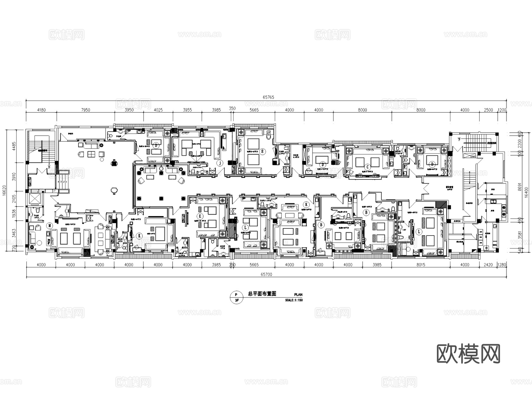 无锡大富豪餐饮娱乐会所室内工装CAD施工图cad施工图
