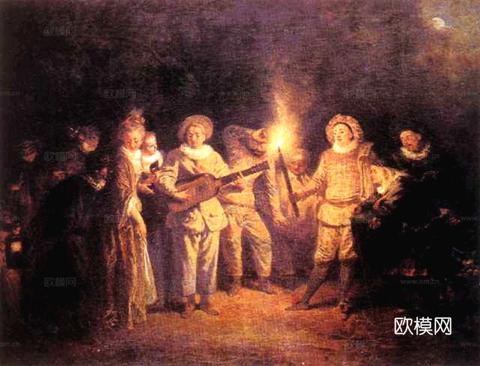 油画挂画抽象画艺术装饰画壁画水墨字画世界名画下载