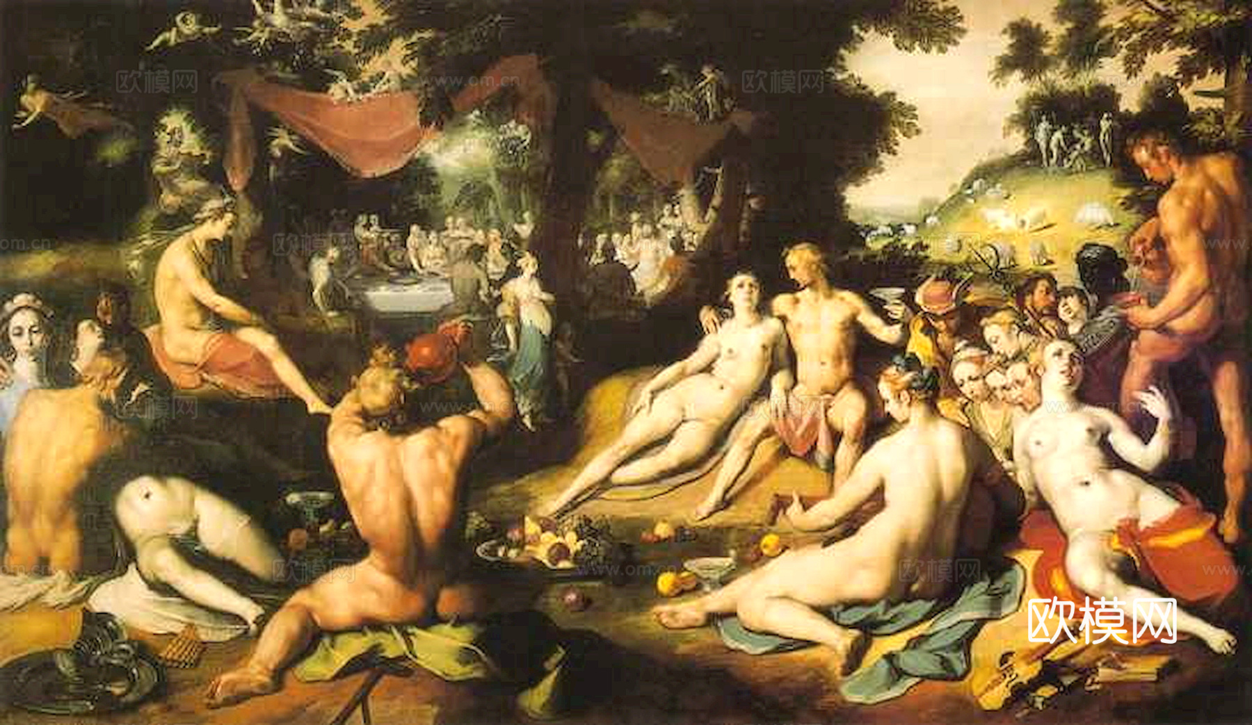 油画挂画抽象画艺术装饰画壁画水墨字画世界名画下载