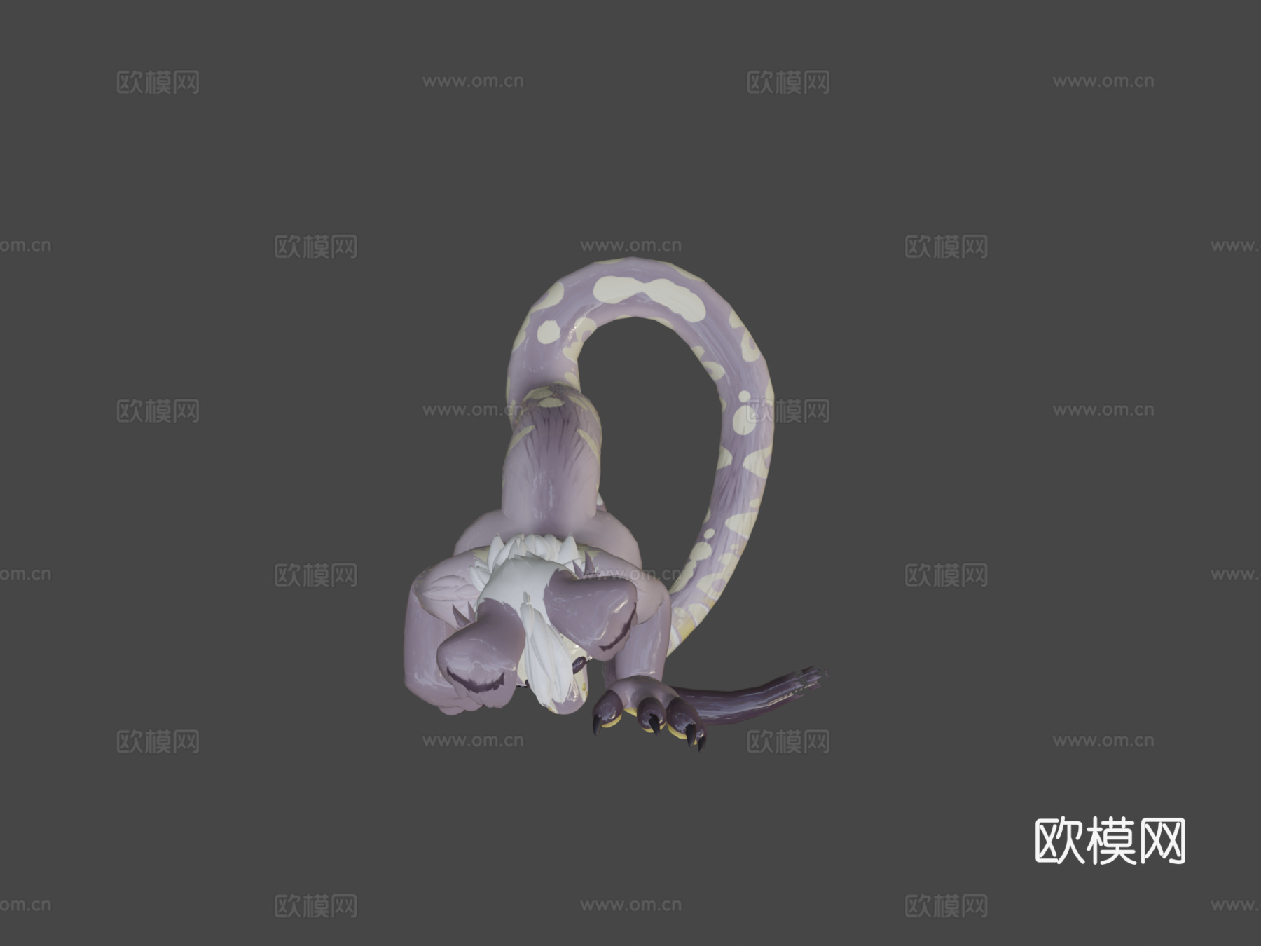 蒙蒂虚拟形象3d模型