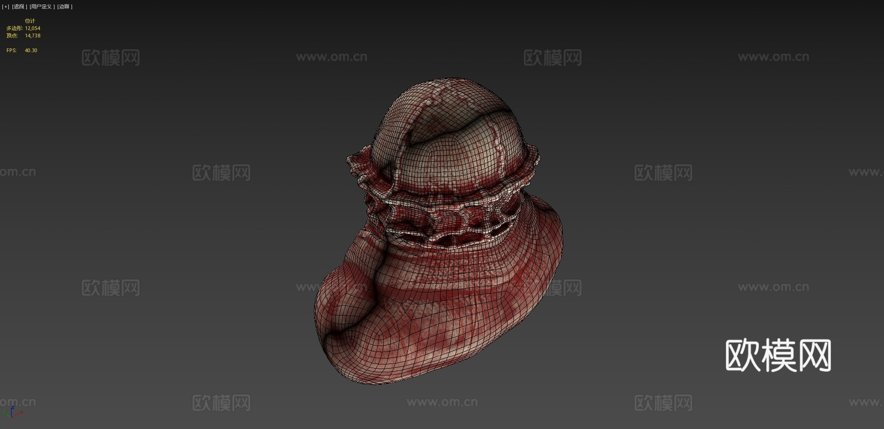 祭司adamnsexyname皮特3d模型